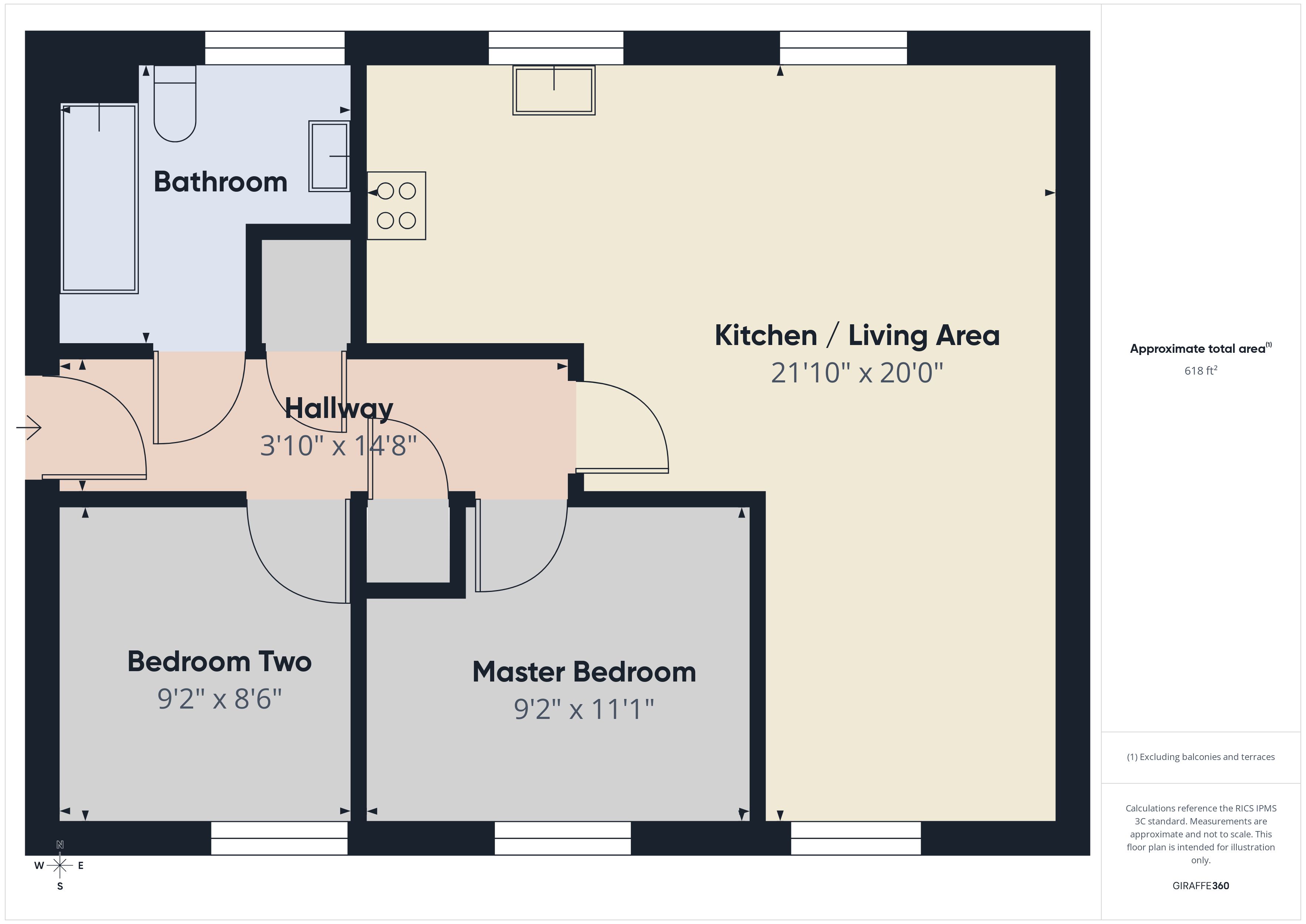 32, Edmonstone Crescent, Nottingham floorplan
