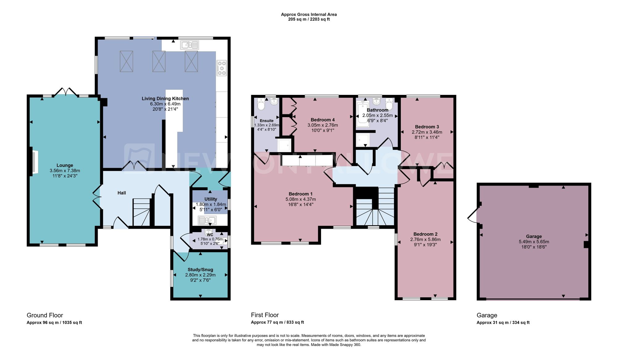 18 Balmoral Road, Coalville floorplan