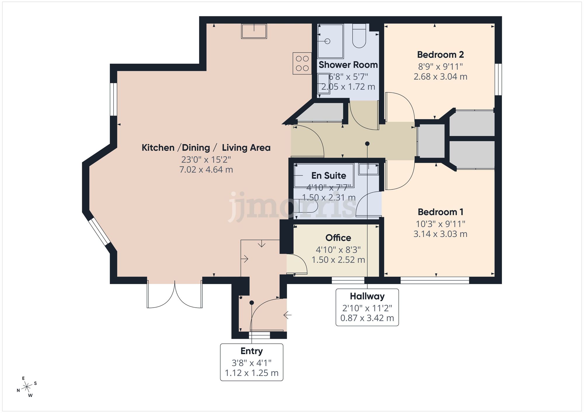 8 St. Nons Apts St. Nons Close, St. Davids, Haverfordwest floorplan
