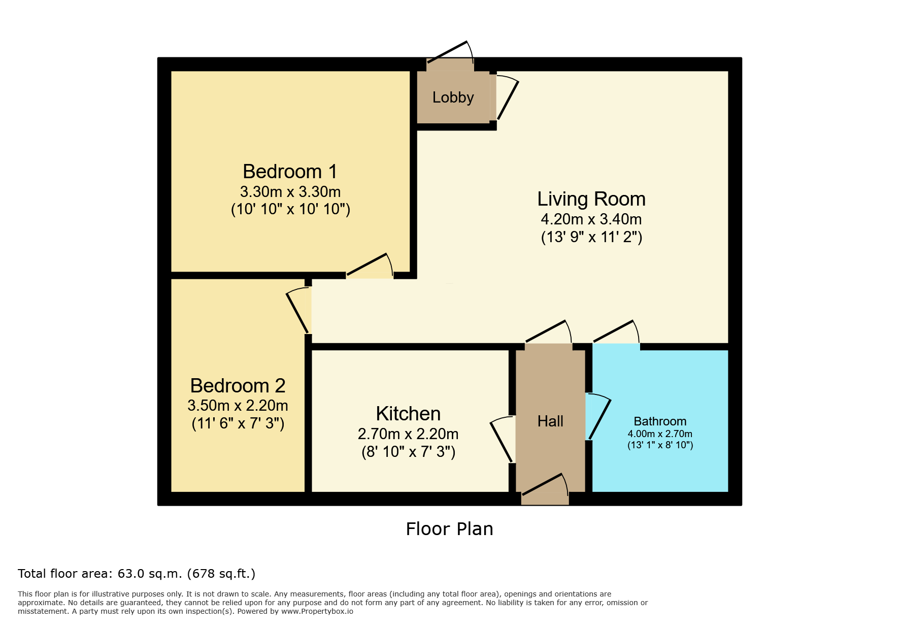 5, Engels Terrace, Stanley floorplan