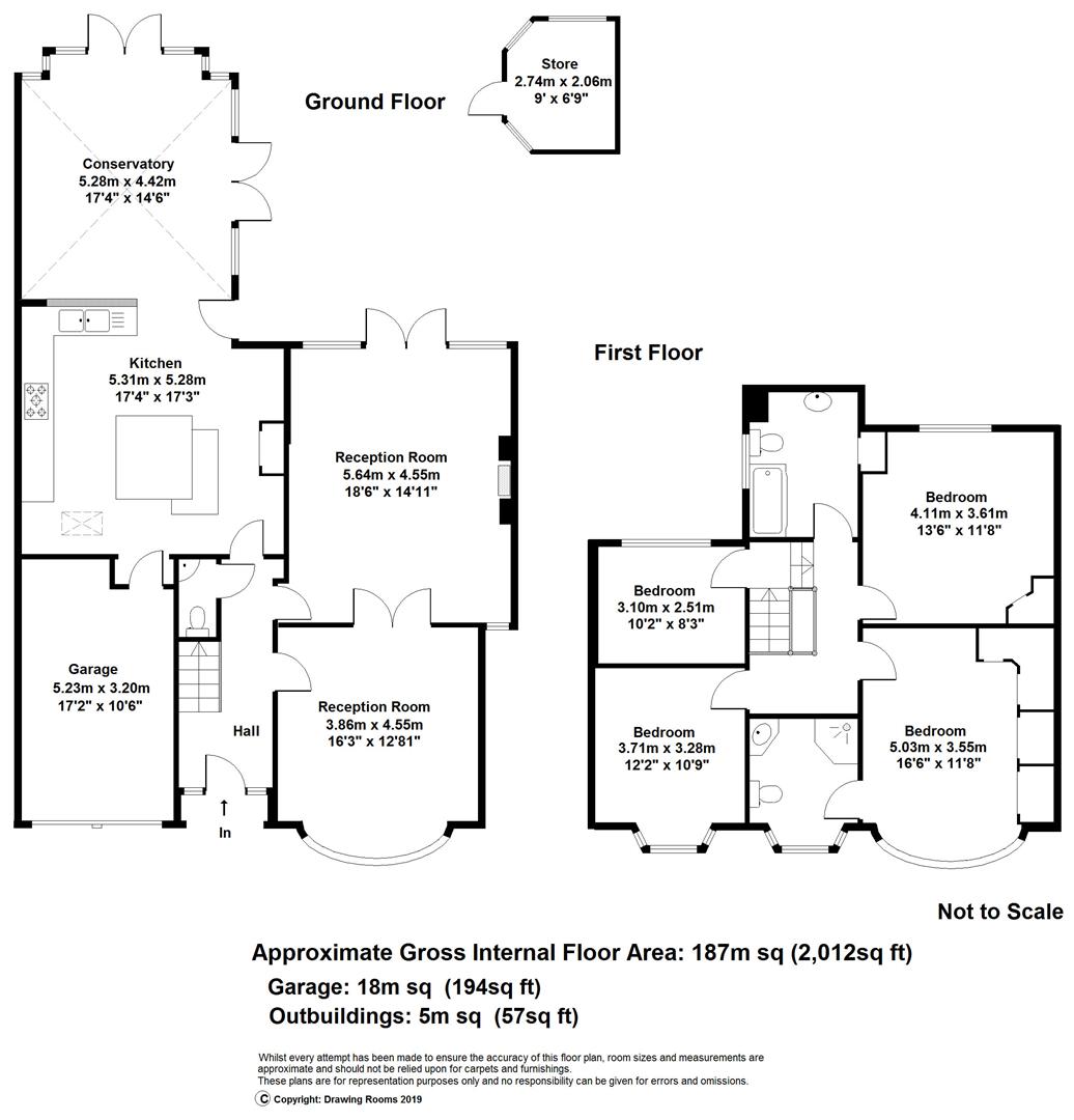 4 Bedrooms Detached house for sale in Pine Gardens, Berrylands, Surbiton KT5