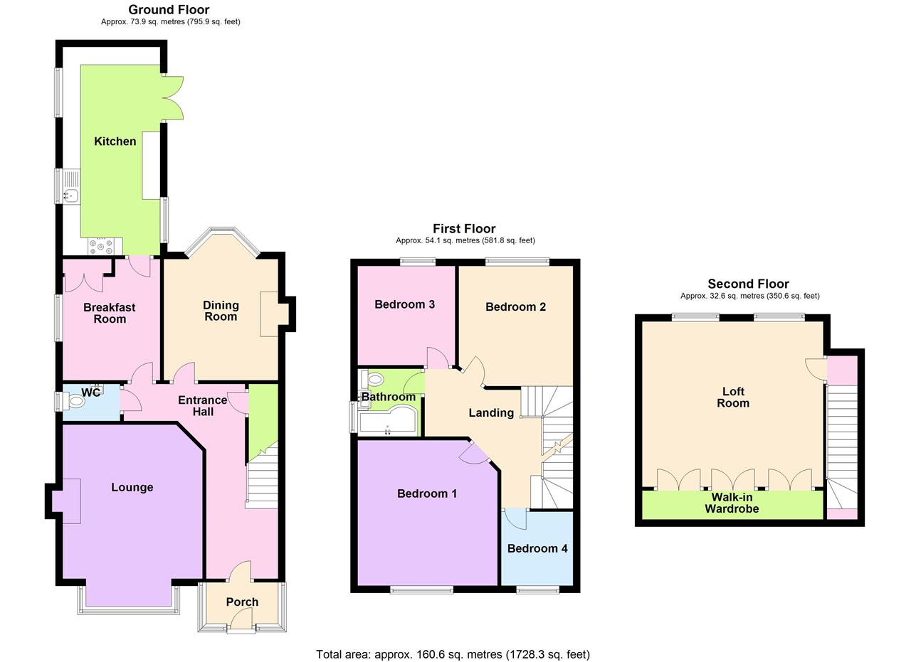 Lichfield Road, Rushall, Walsall WS4, 5 bedroom semidetached house for
