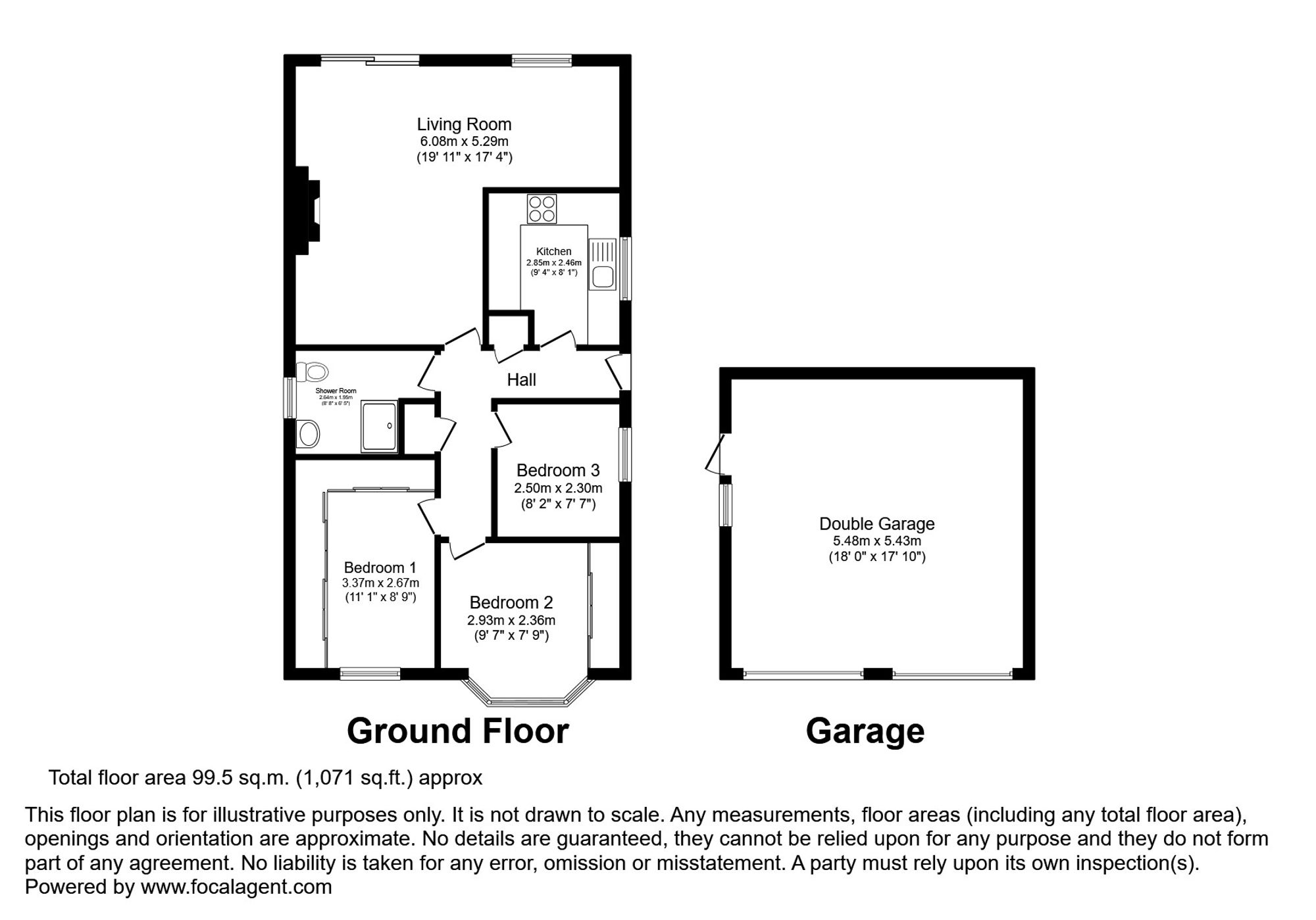 8 Birmingham Close, Grantham floorplan