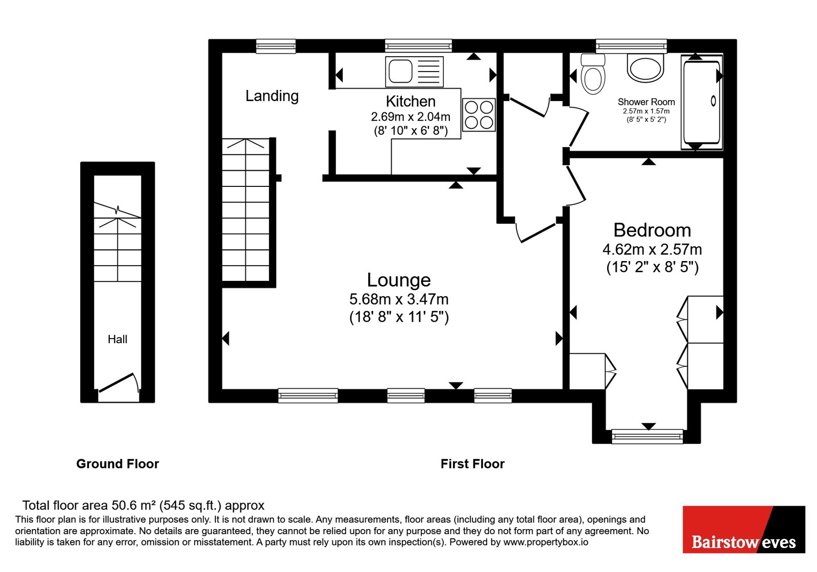 10, Shaw Crescent, Essex floorplan