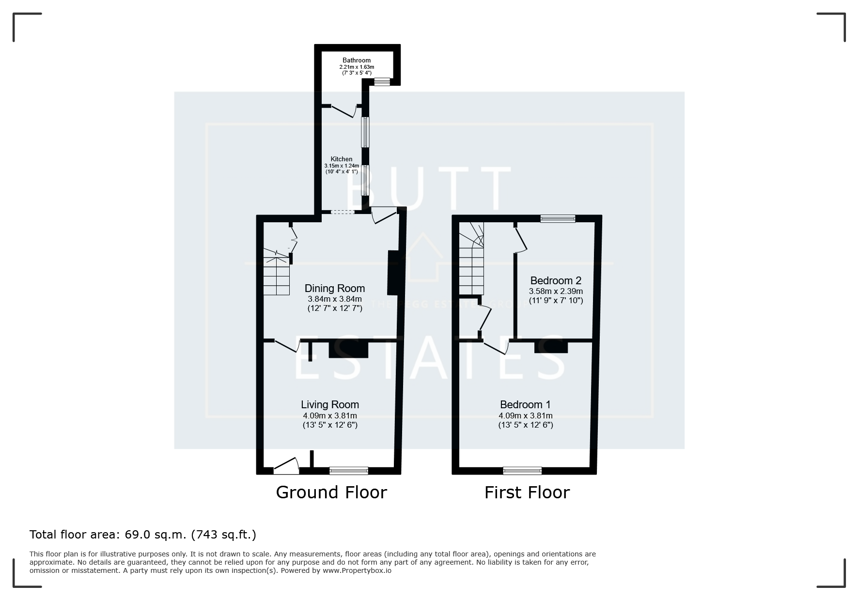 15 Victoria Road, Exeter floorplan