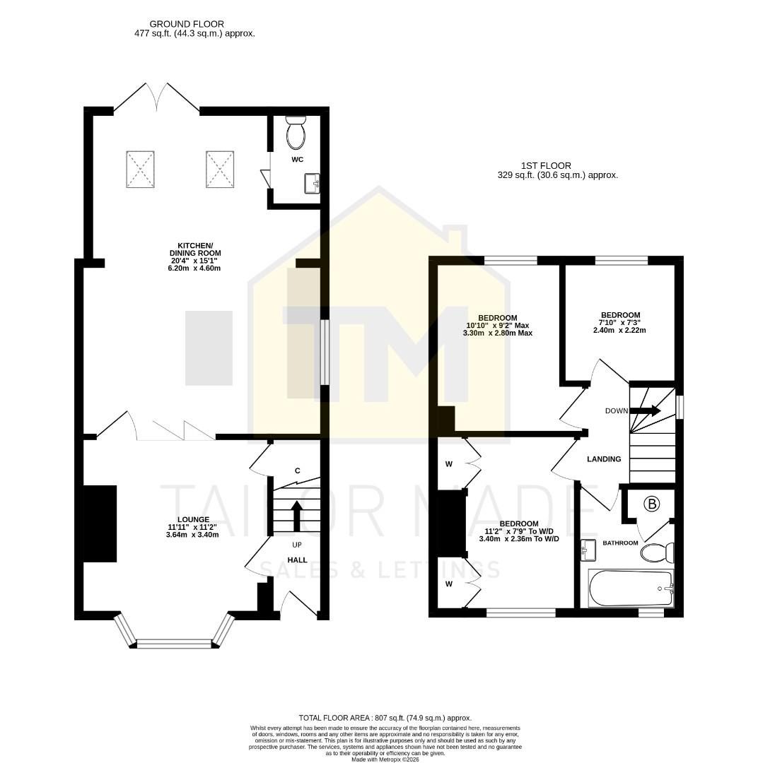 Burnham Road, Coventry floorplan
