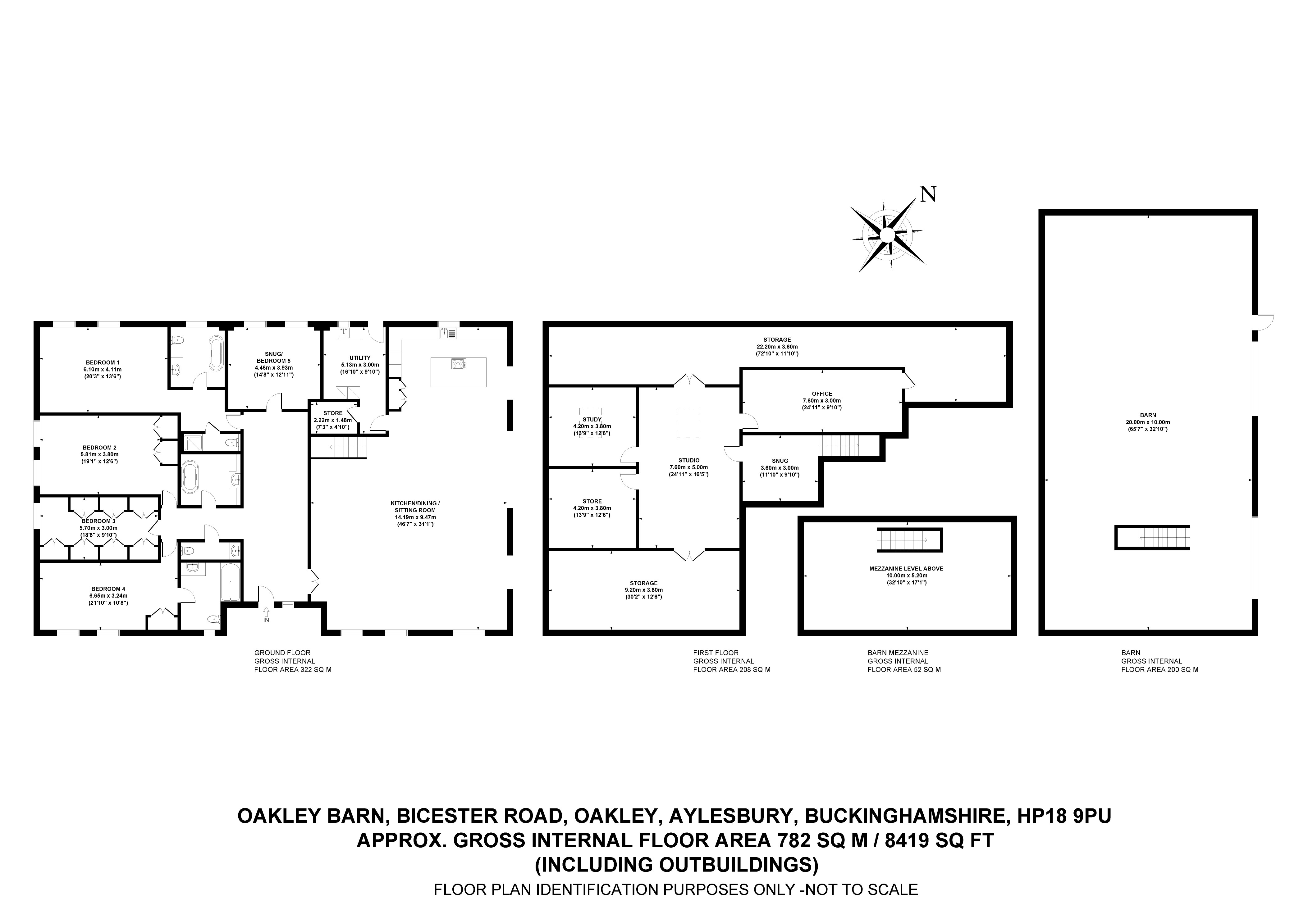 Oakley Barn,, Bicester Road, Aylesbury floorplan