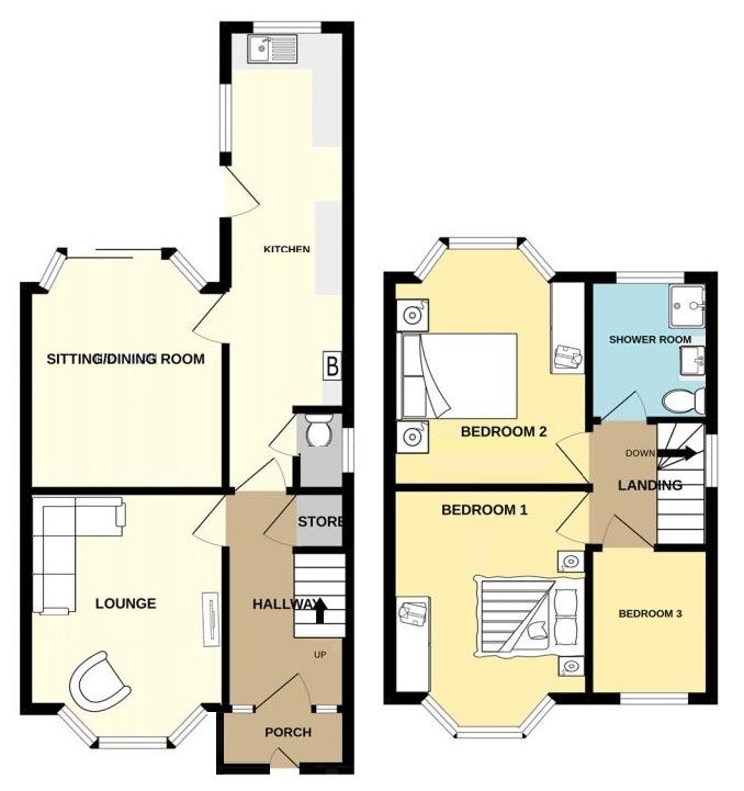34, Woodvale Road, Birmingham floorplan