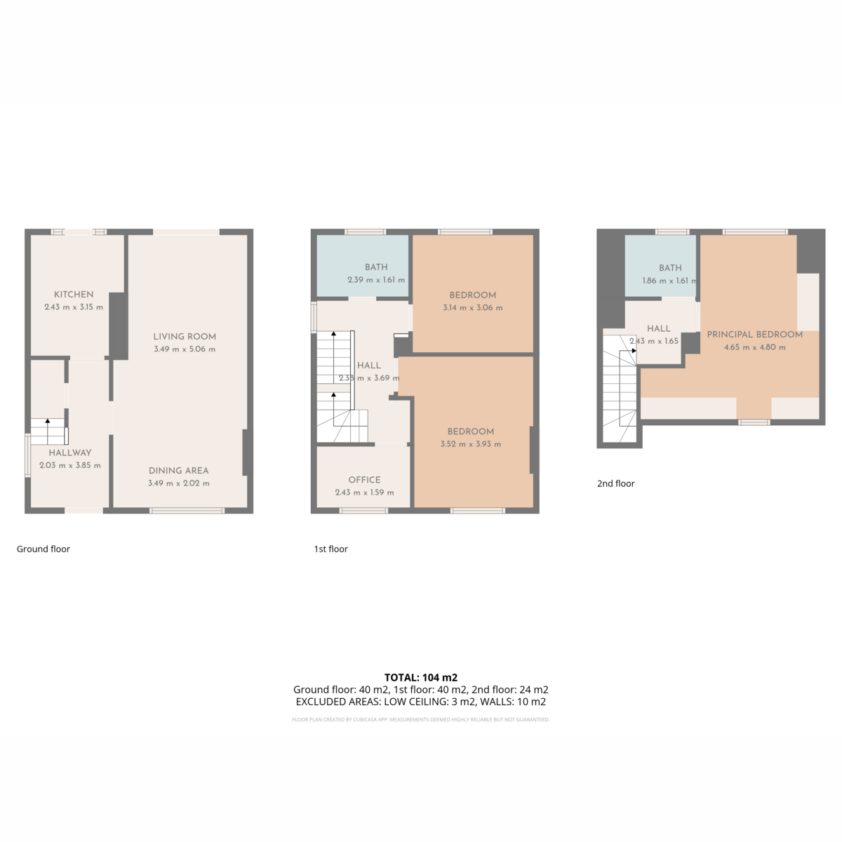 22, Hamilton Crescent, Stockport floorplan