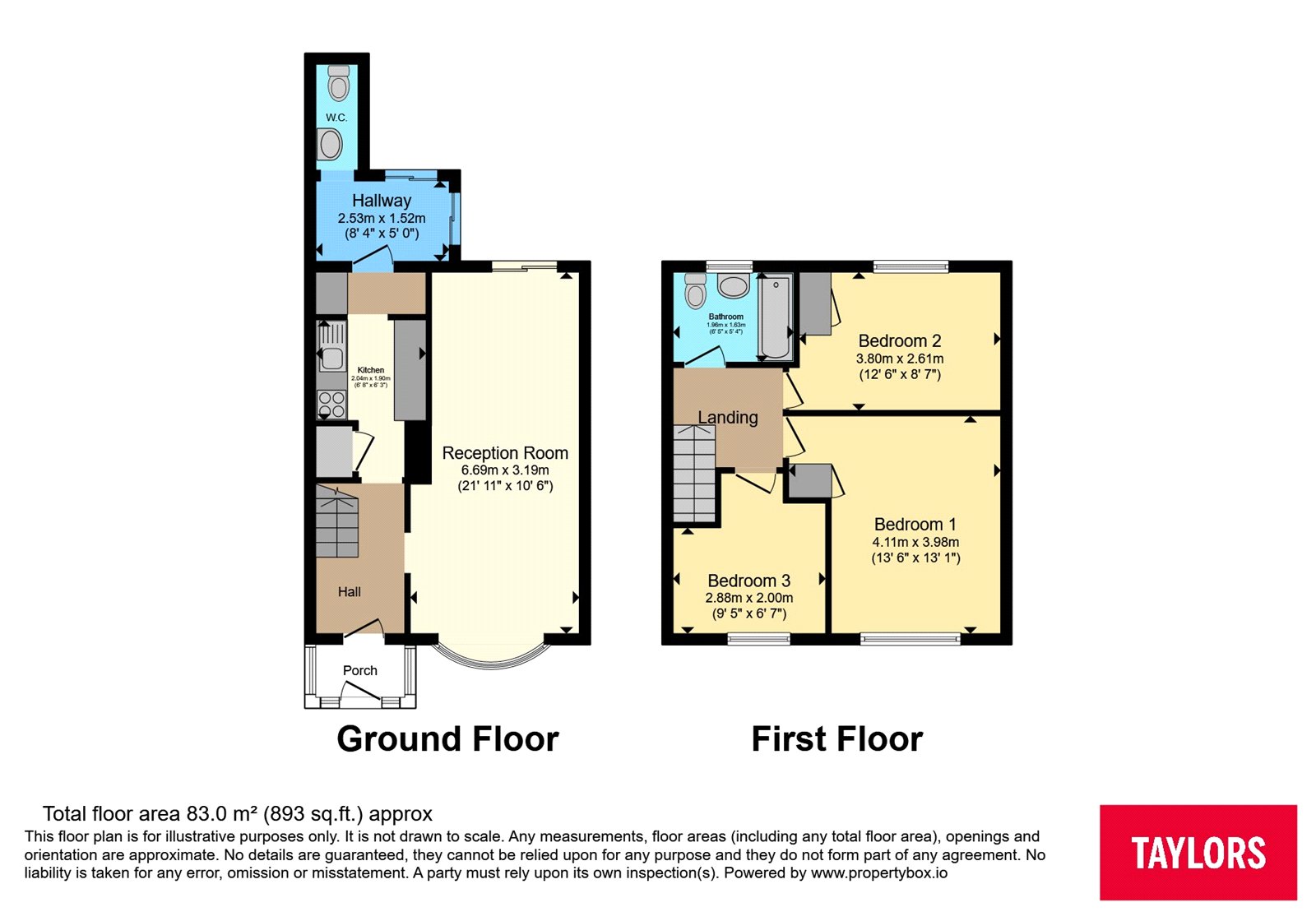92, Leaf Road, Dunstable floorplan