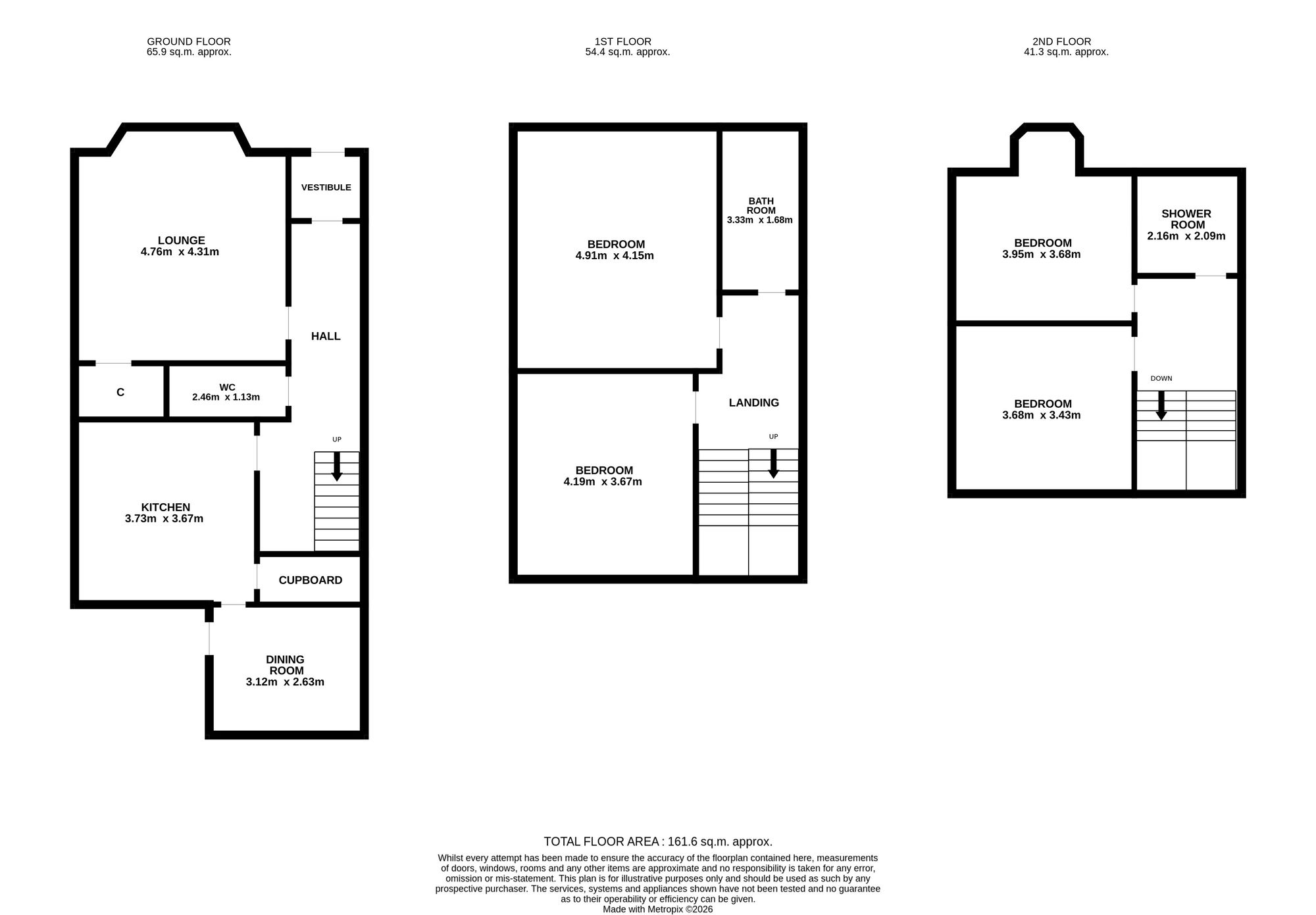 62, Forfar Road, Dundee, DD4 floorplan