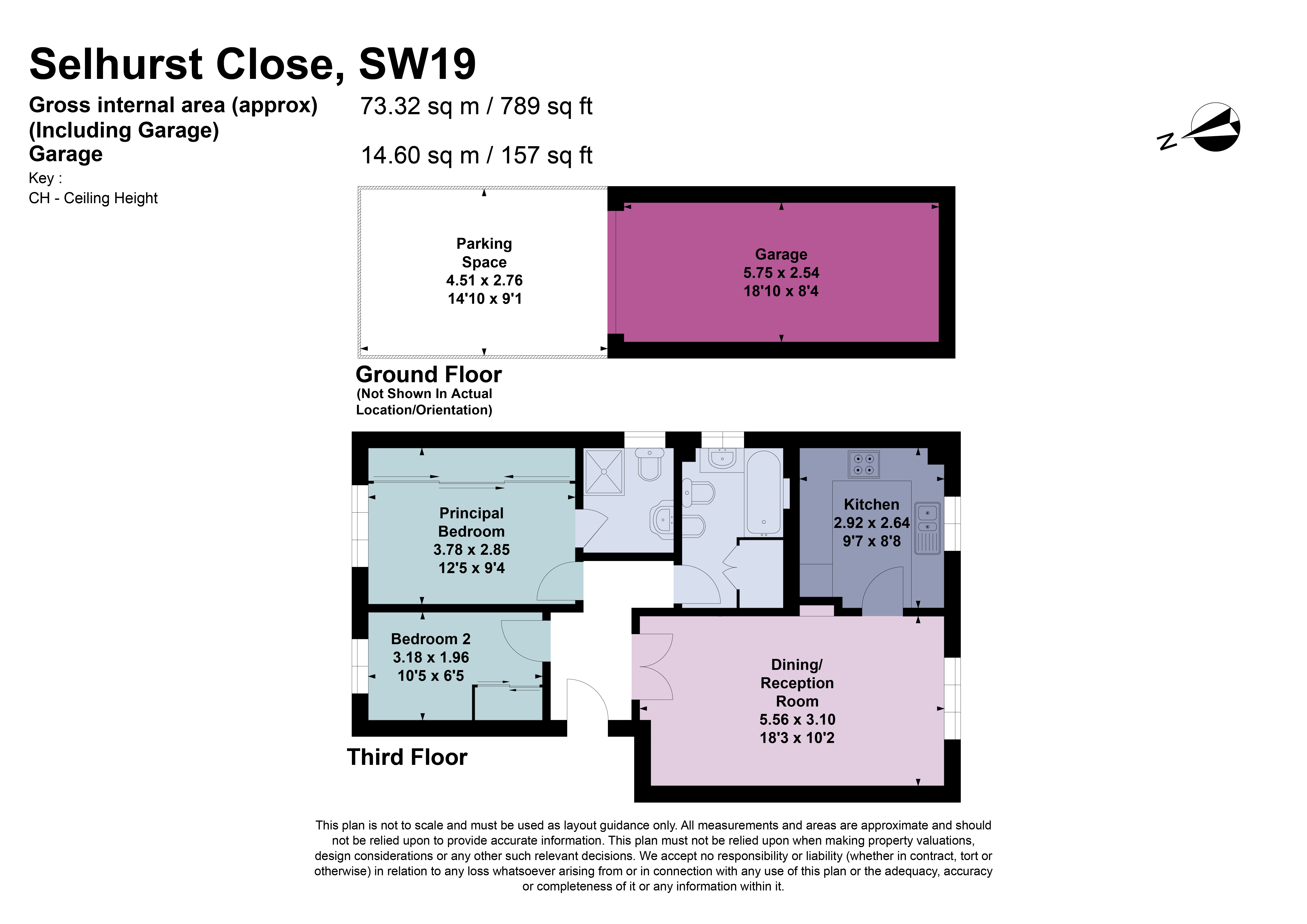 55, Selhurst Close, London floorplan