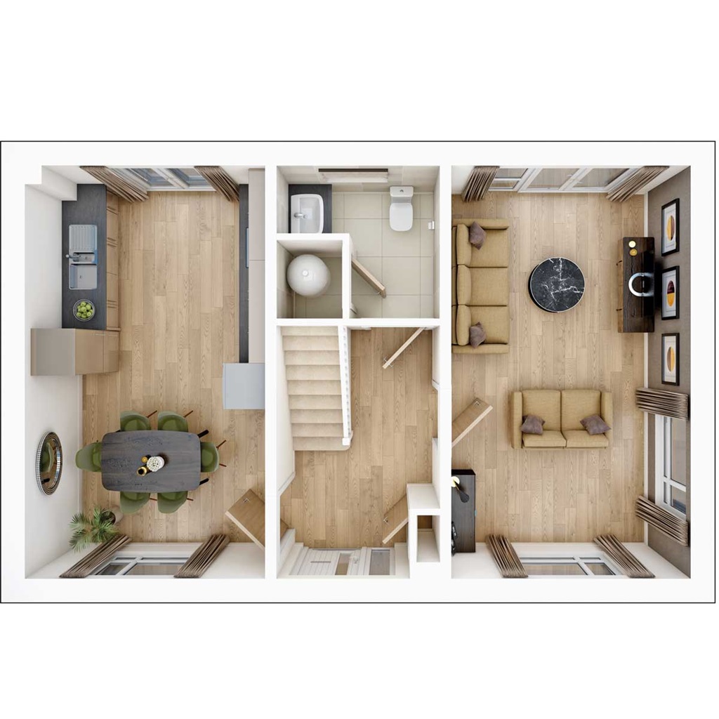 The Carrdale - Plot 34, Bryanston Holt, Off New Road, Lower Bryanston, Blandford Forum floorplan