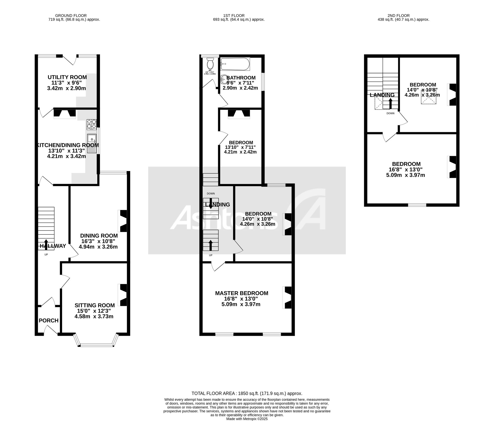 38 Knowsley Road, St. Helens floorplan
