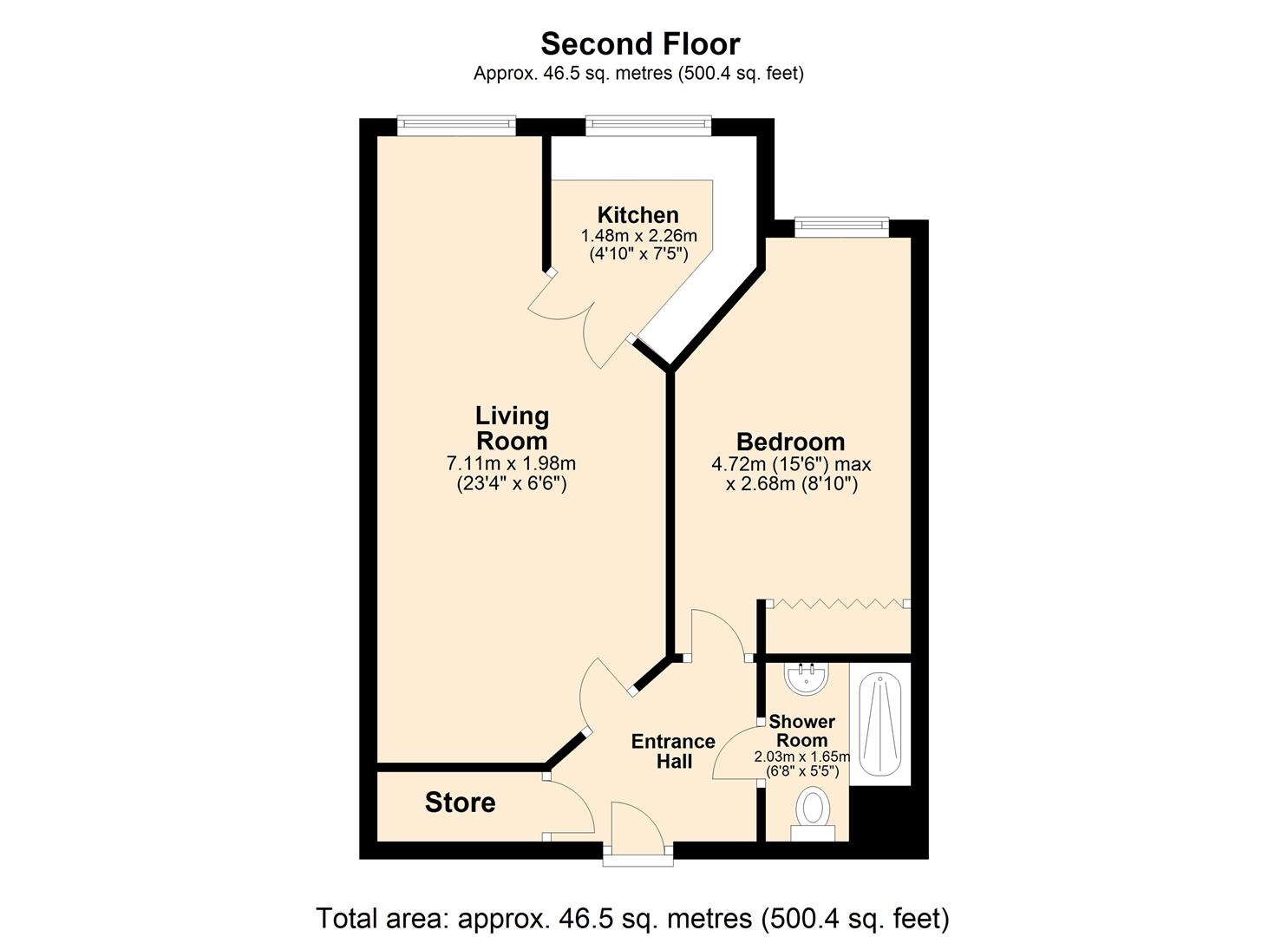 Court, 152 Watford Road, Wembley HA0, 1 bedroom flat for sale