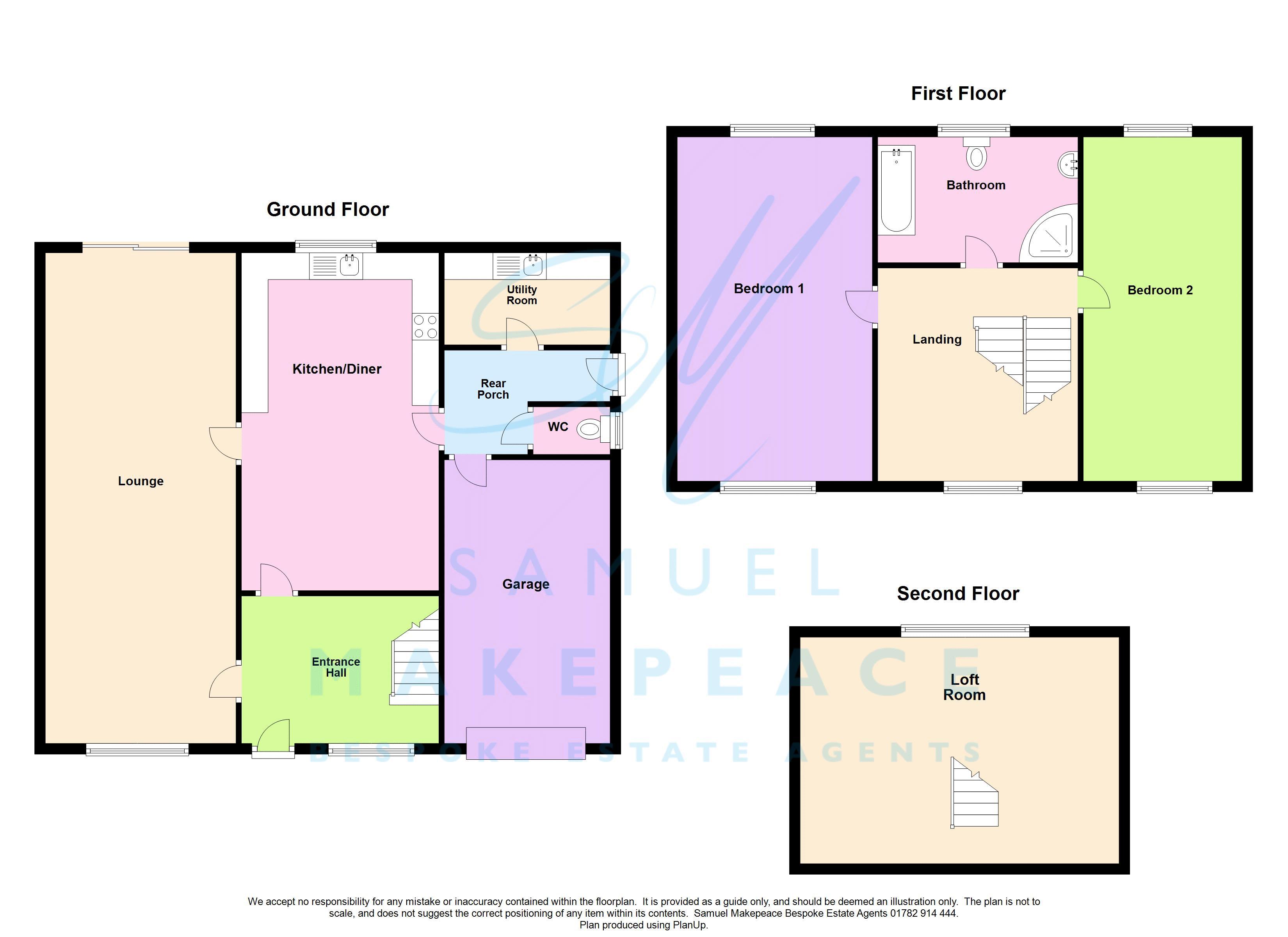 Fowlers Lane, Light Oaks, Staffordshire ST2, 2 bedroom detached house
