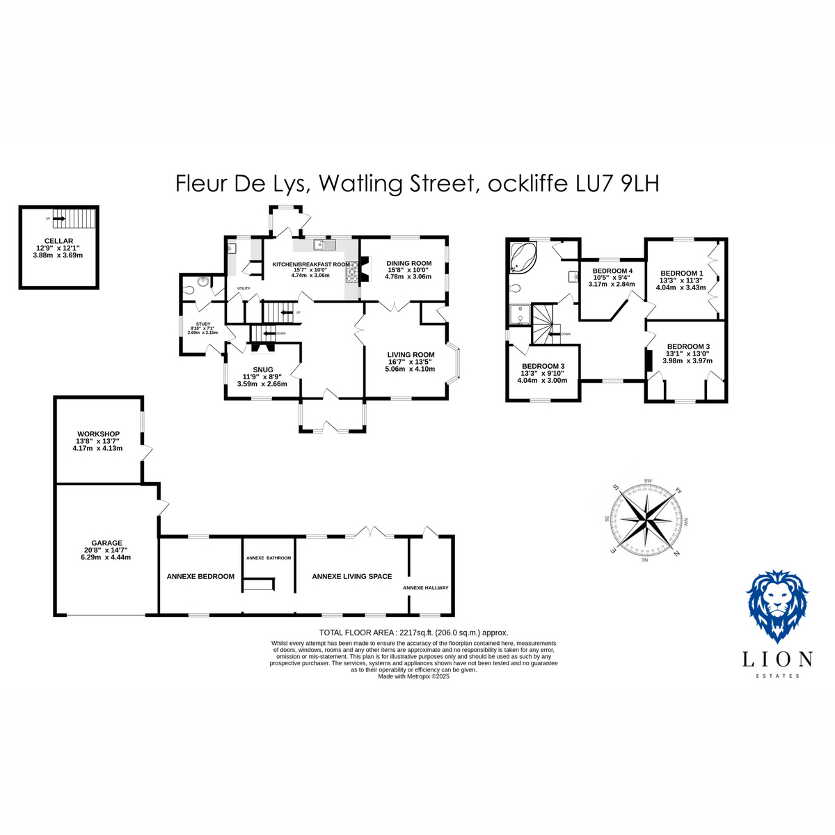 Fleur De Lys, Watling Street, Leighton Buzzard floorplan