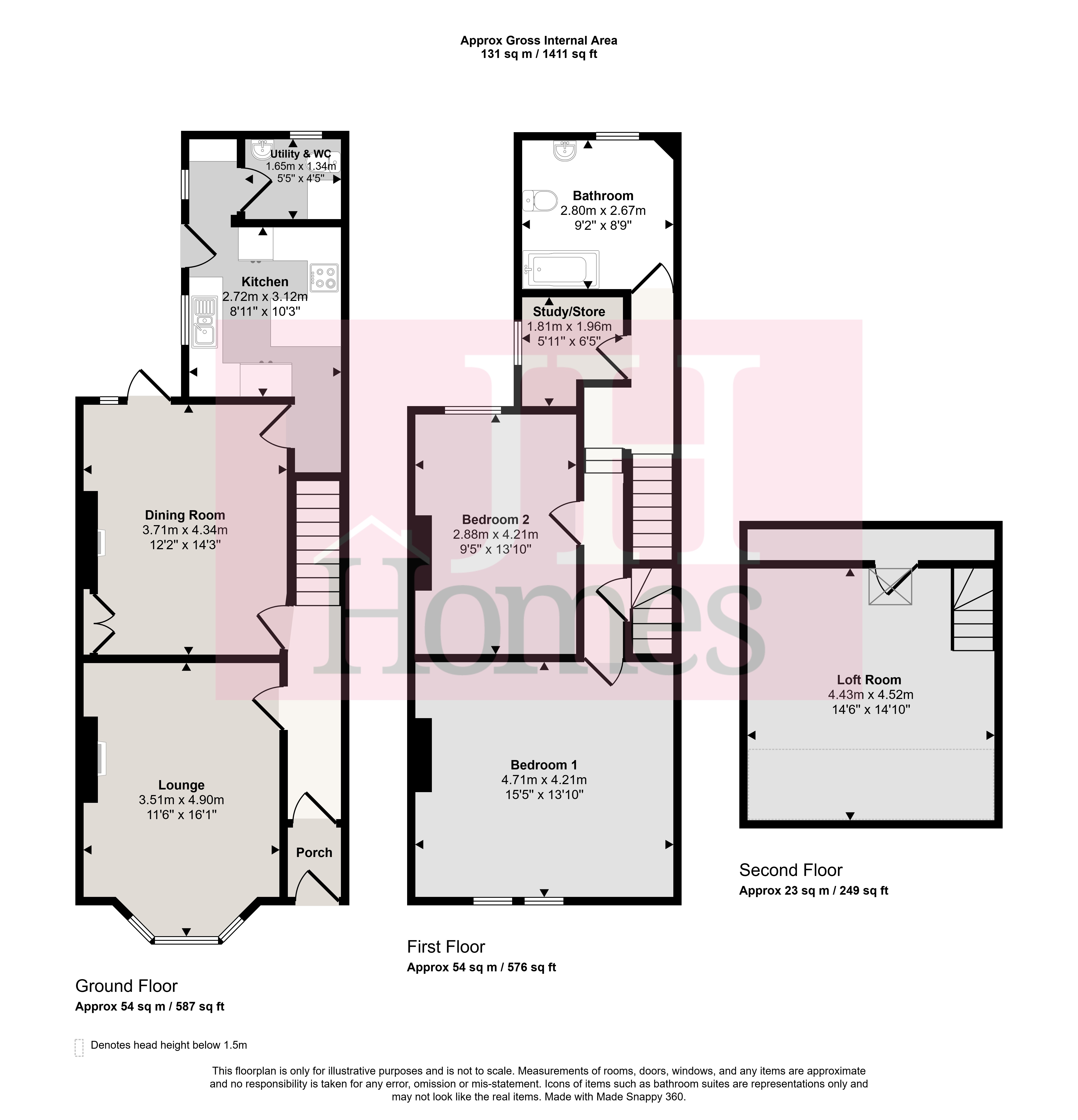 46, Troughton Terrace, Ulverston floorplan