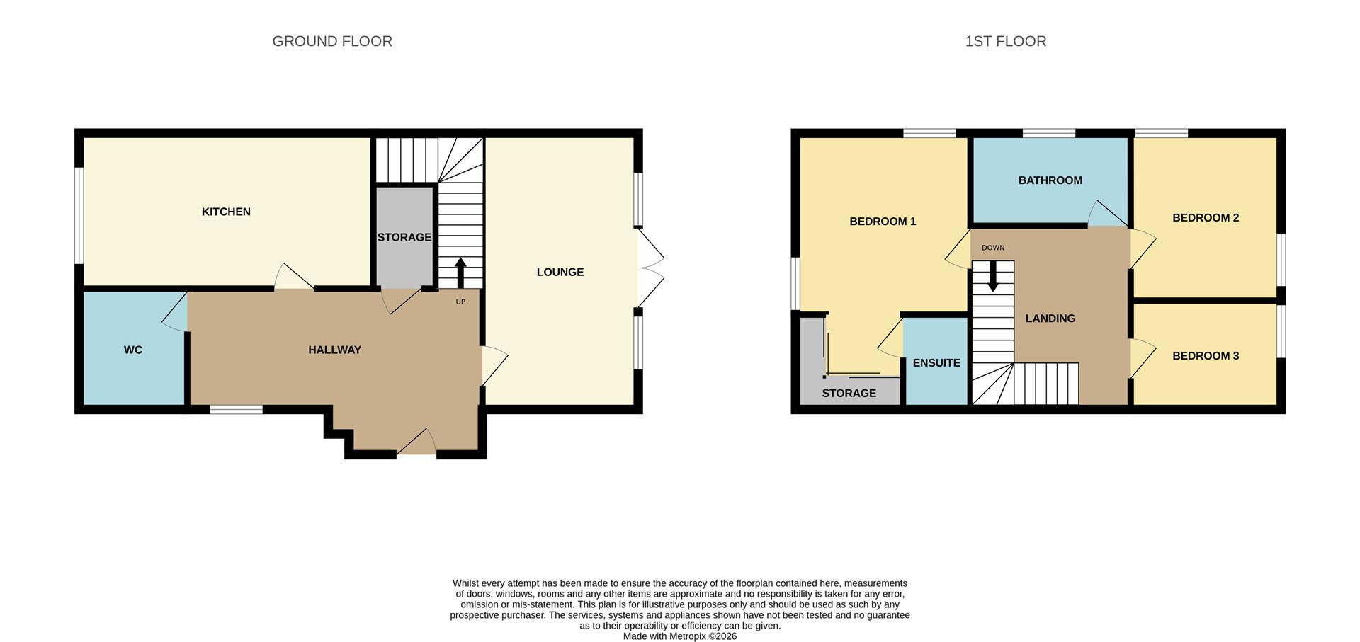 55, Christmas Tree Crescent, Hockley floorplan