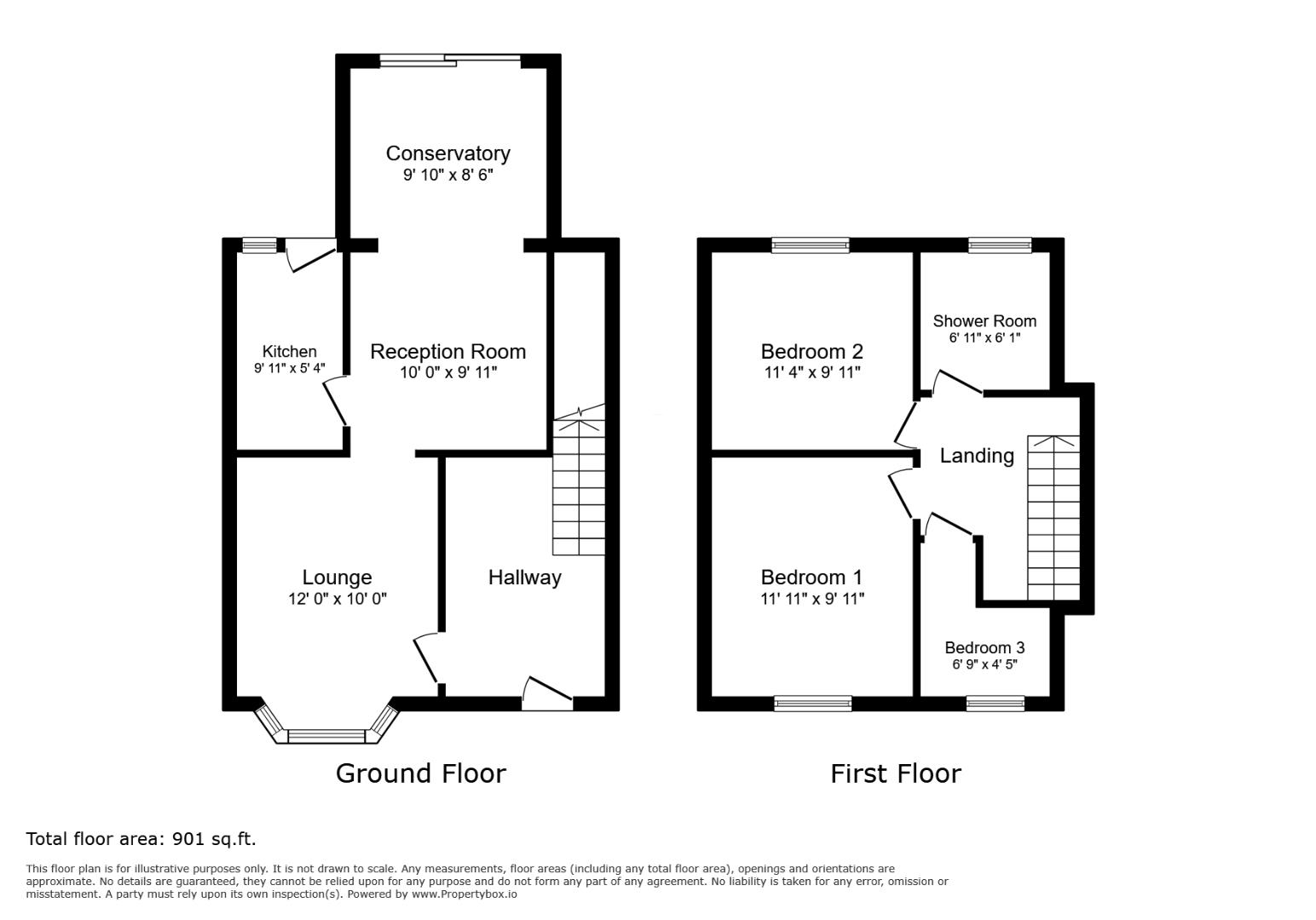 831, Aldridge Road, Birmingham floorplan