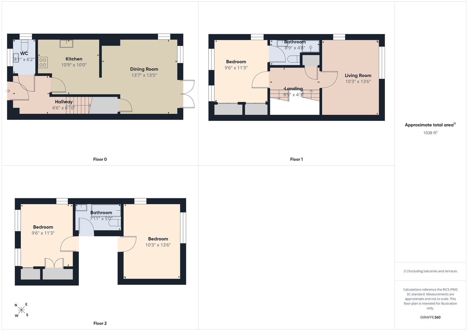 1, Carter Drive, Edinburgh floorplan