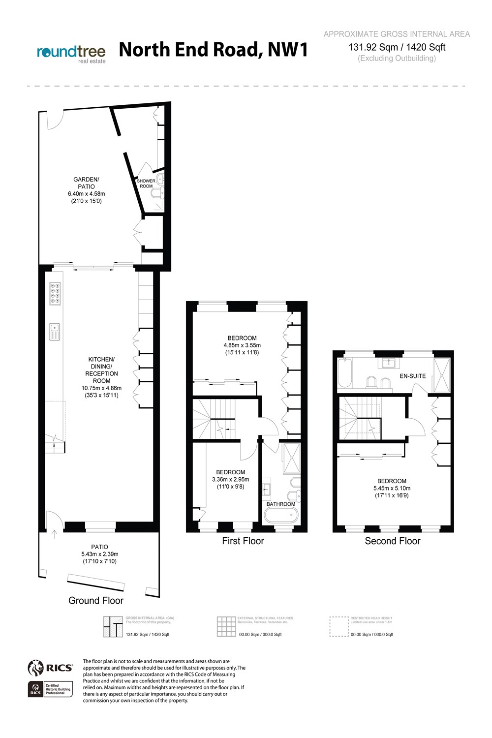 12, North End Road, Golders Green floorplan