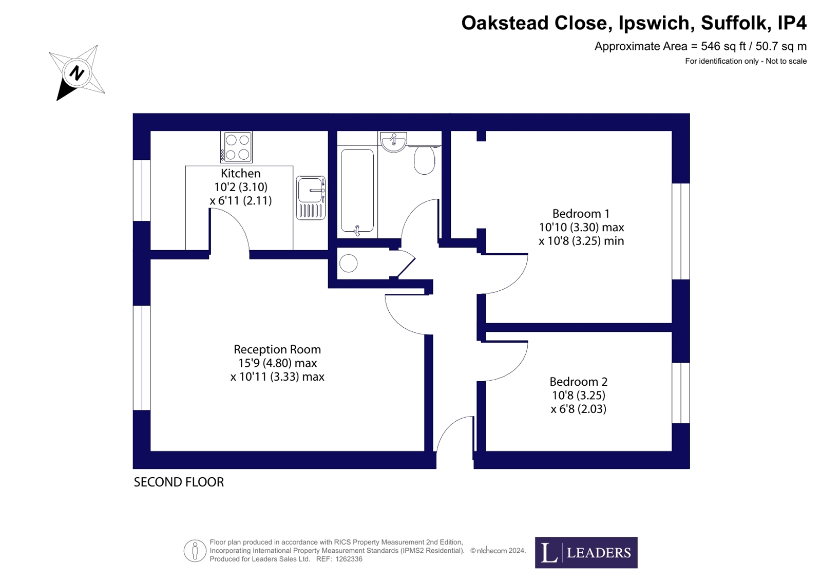 103, Oakstead Close, Suffolk floorplan