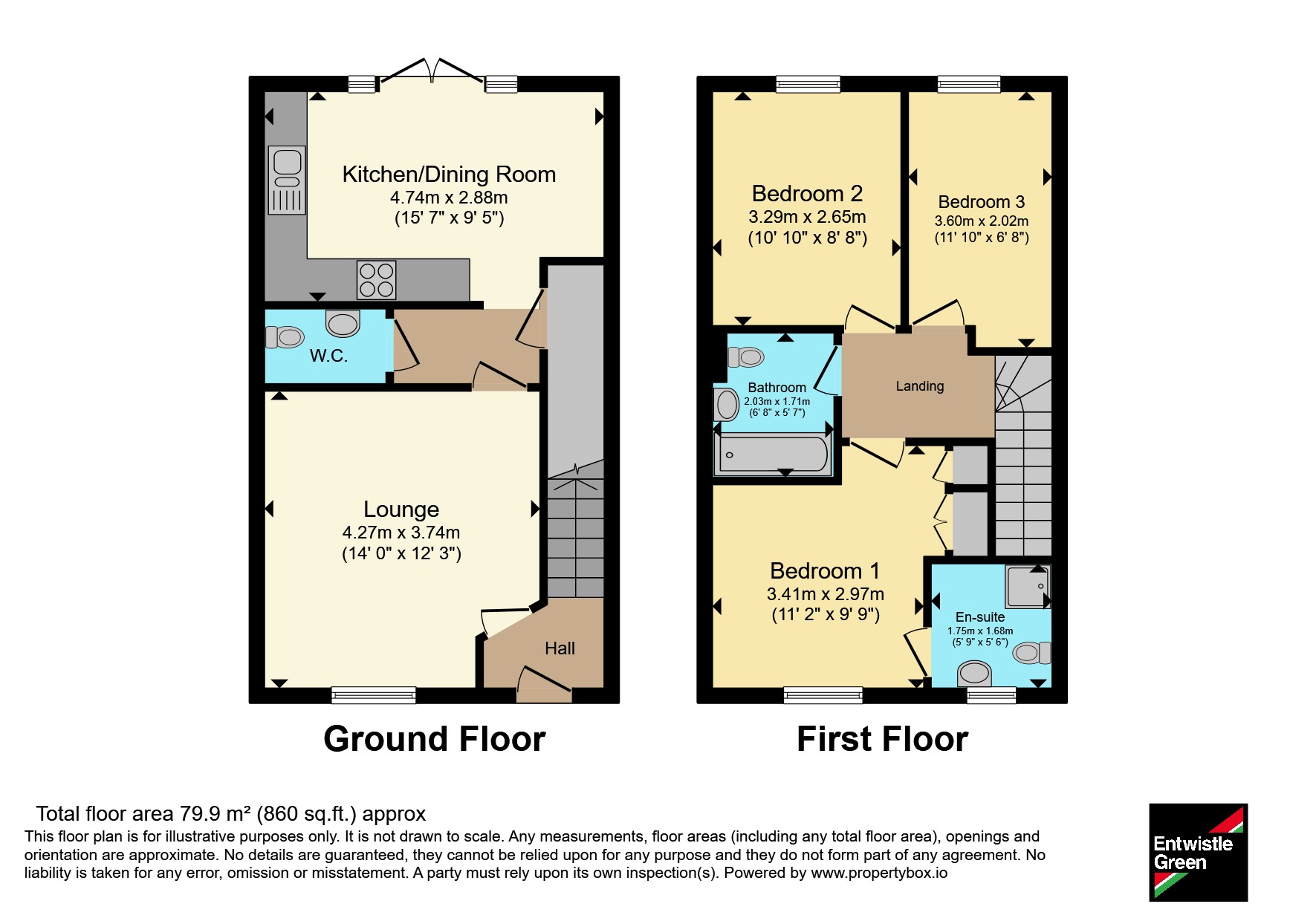 9, Tan Yard Court, Lancashire floorplan