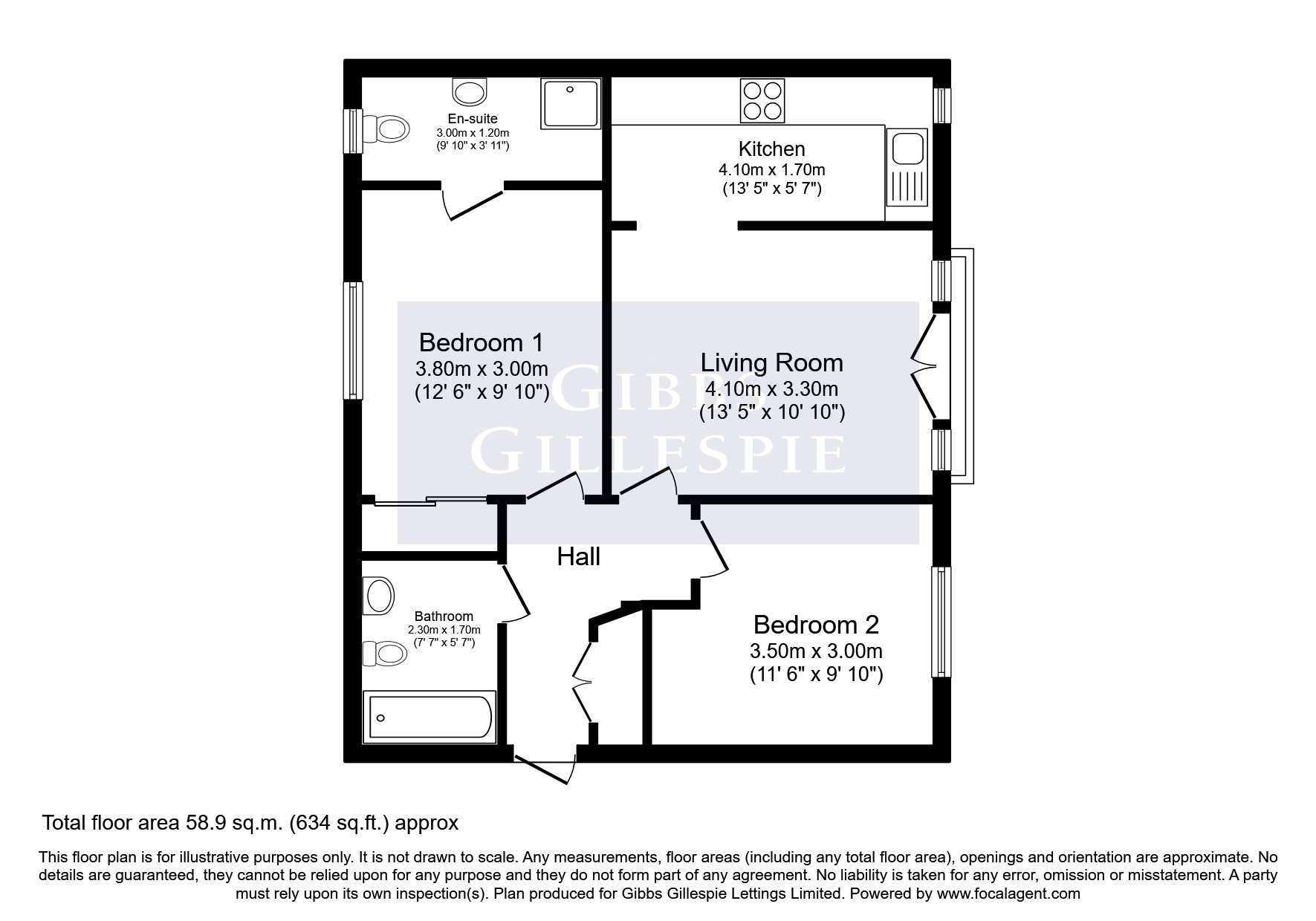 10, Laurel Court, Uxbridge floorplan