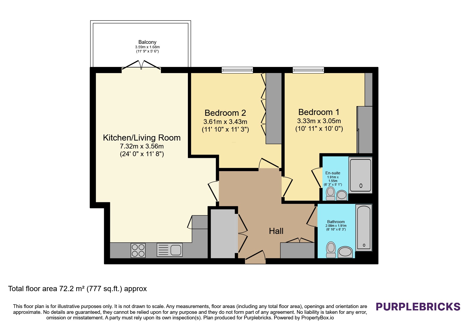 Apartment 11./Heywood Lodge, Salomons Grove, Southborough, Tunbridge Wells floorplan