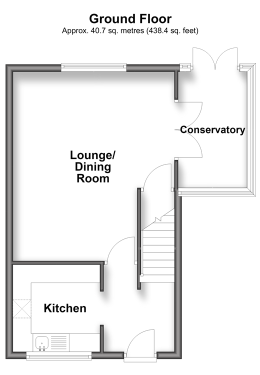 Lanes End, Totland Bay floorplan
