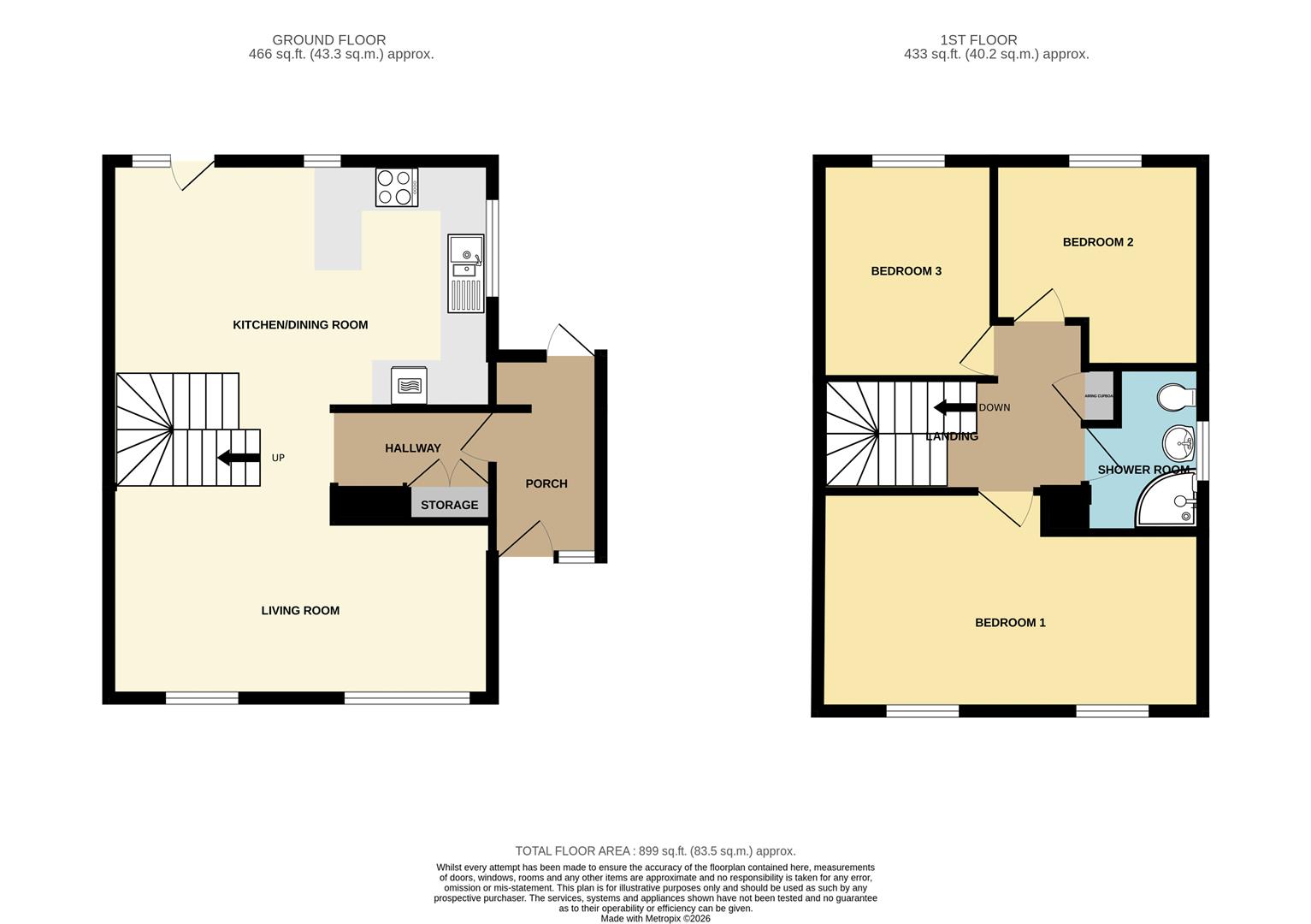 22, Knoll Gardens, Carmarthen floorplan