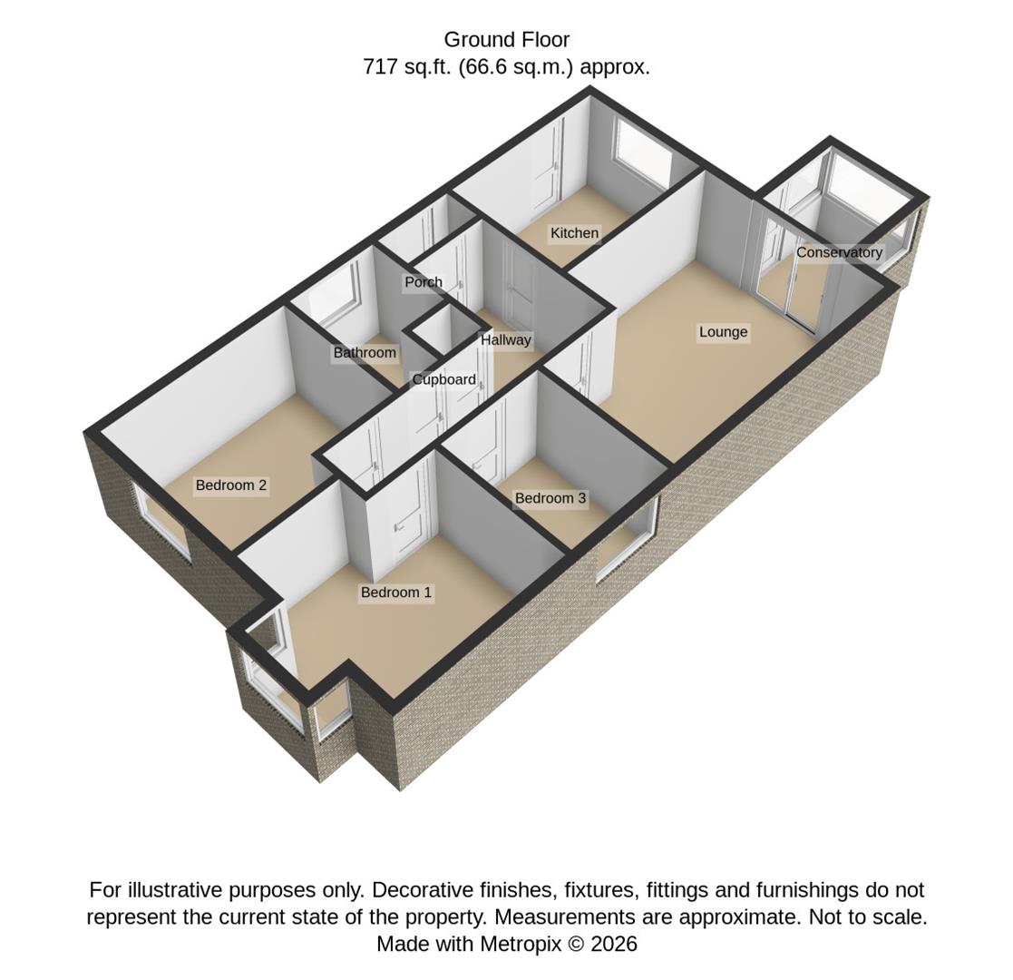 6, Teal Walk, Bradwell floorplan