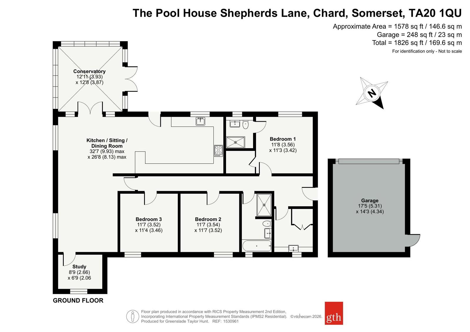 Shepherds Lane, Somerset floorplan