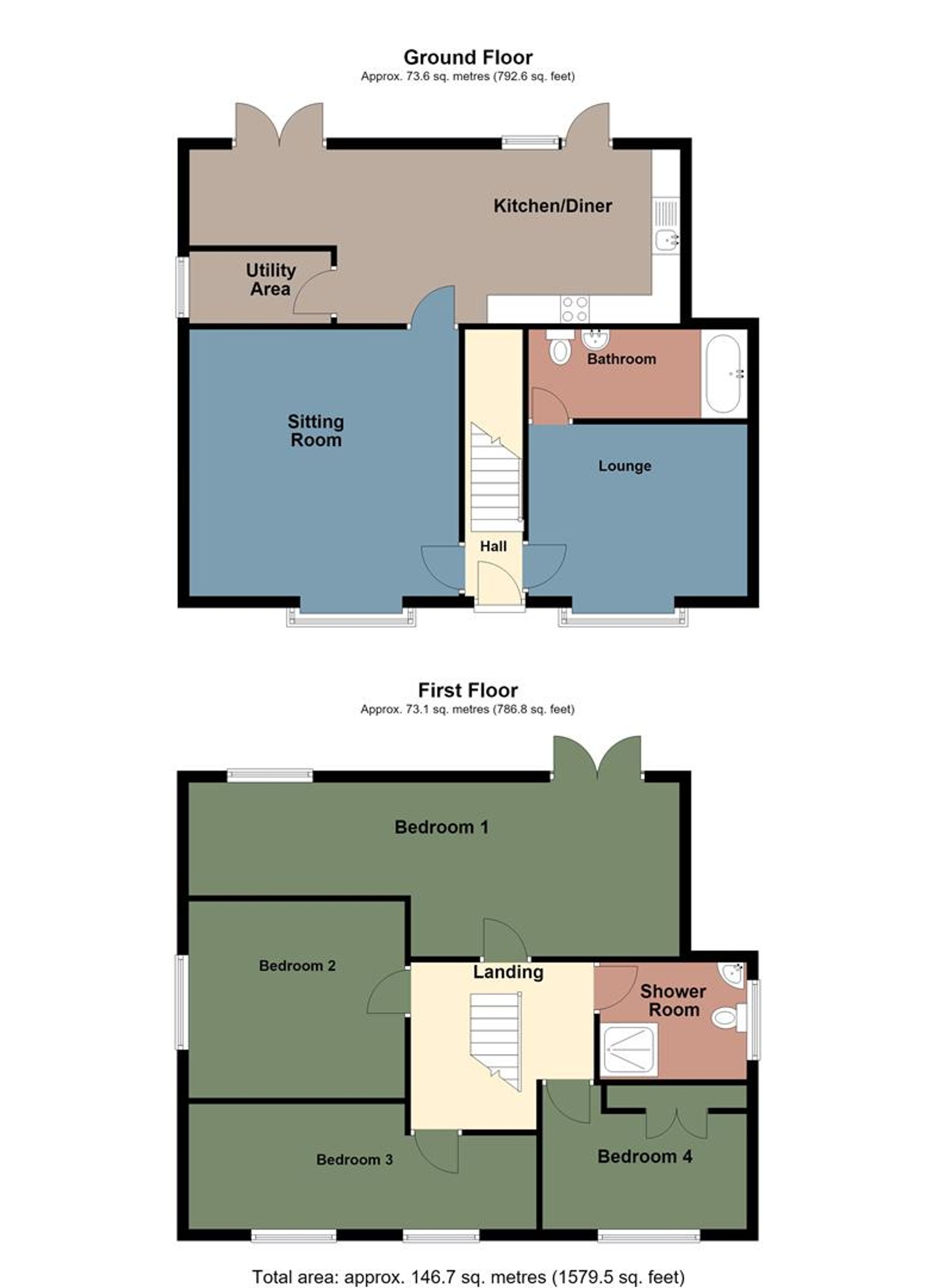 17, Derwen Road, Swansea floorplan