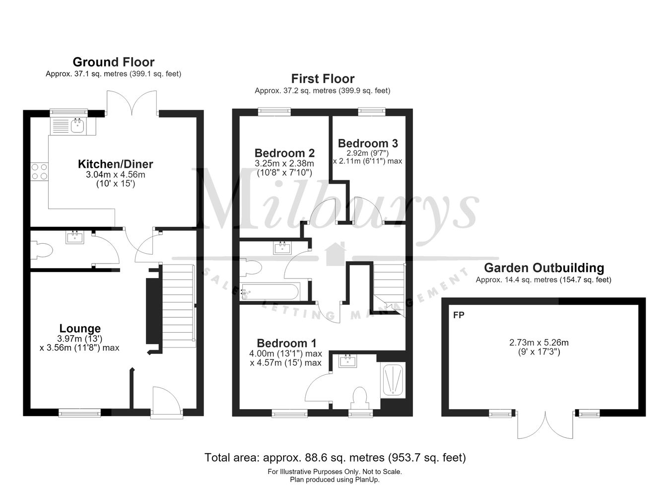 46, Poskett Way, Charfield floorplan