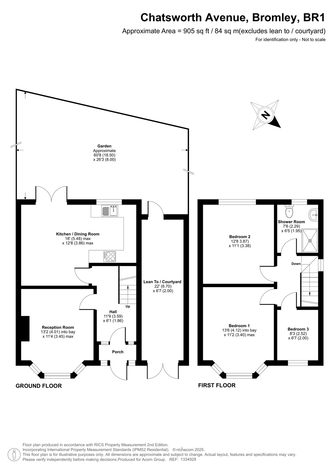 26, Chatsworth Avenue, Bromley floorplan