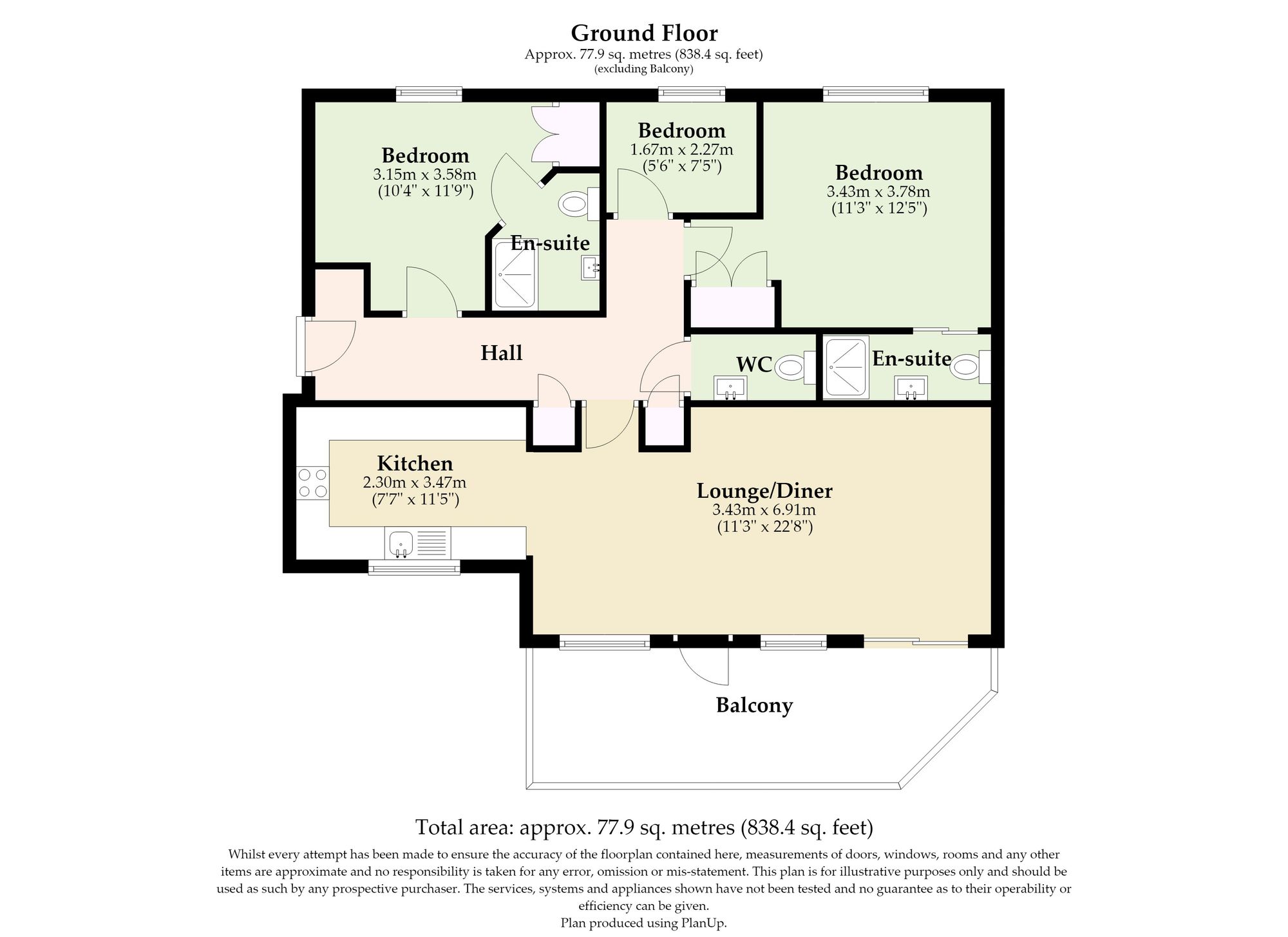 15 The Watering, Norwich floorplan
