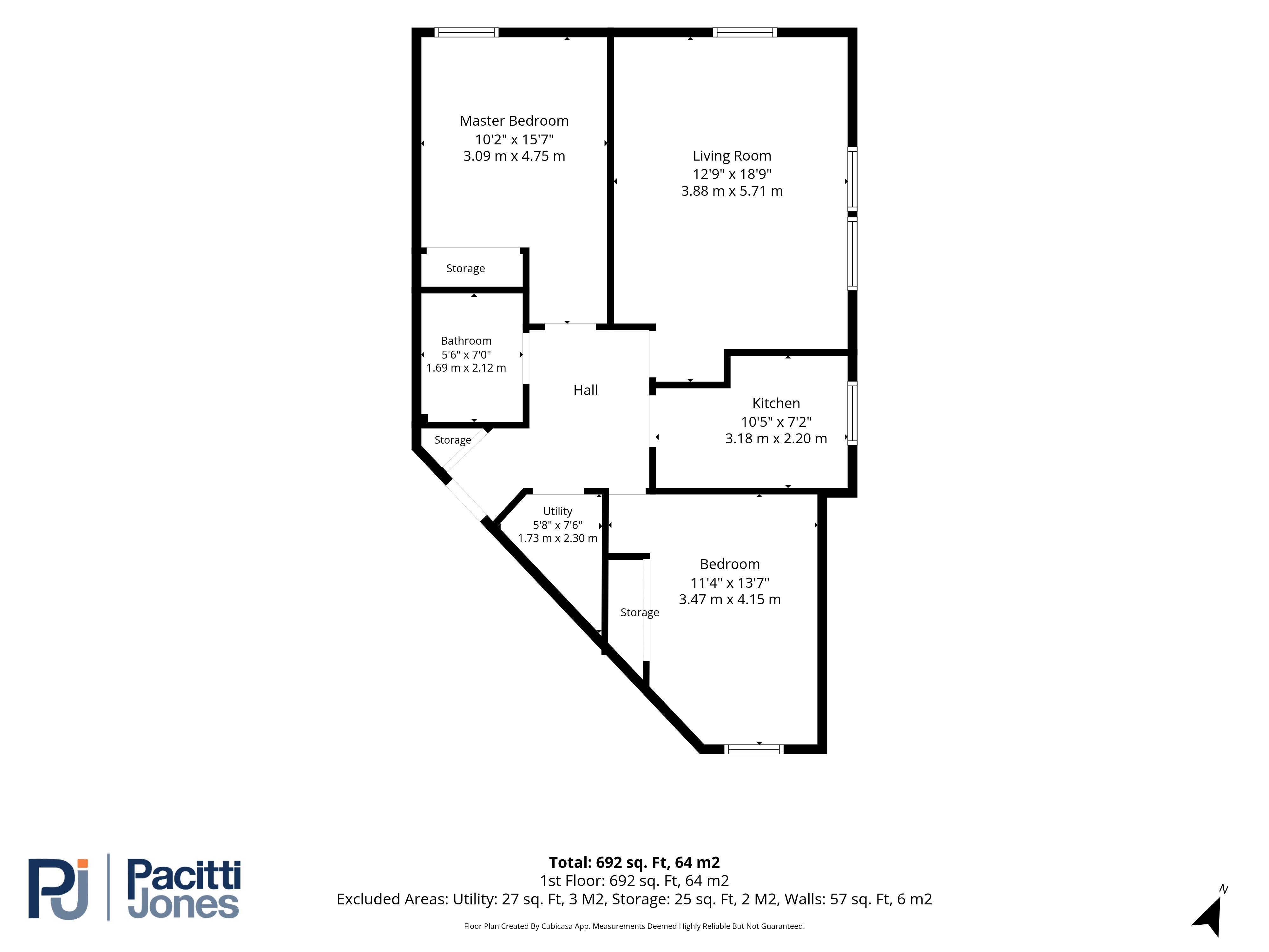 14 Belmont Court, Kirkintilloch, Glasgow floorplan