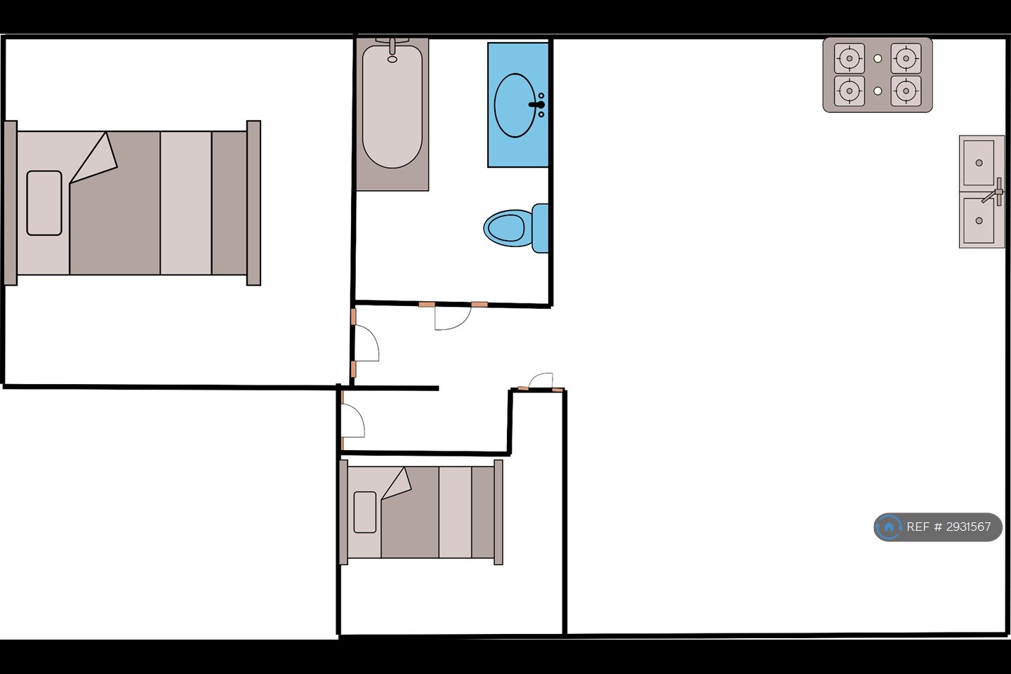 Flat, Radley House Marston Ferry Road, Oxford floorplan