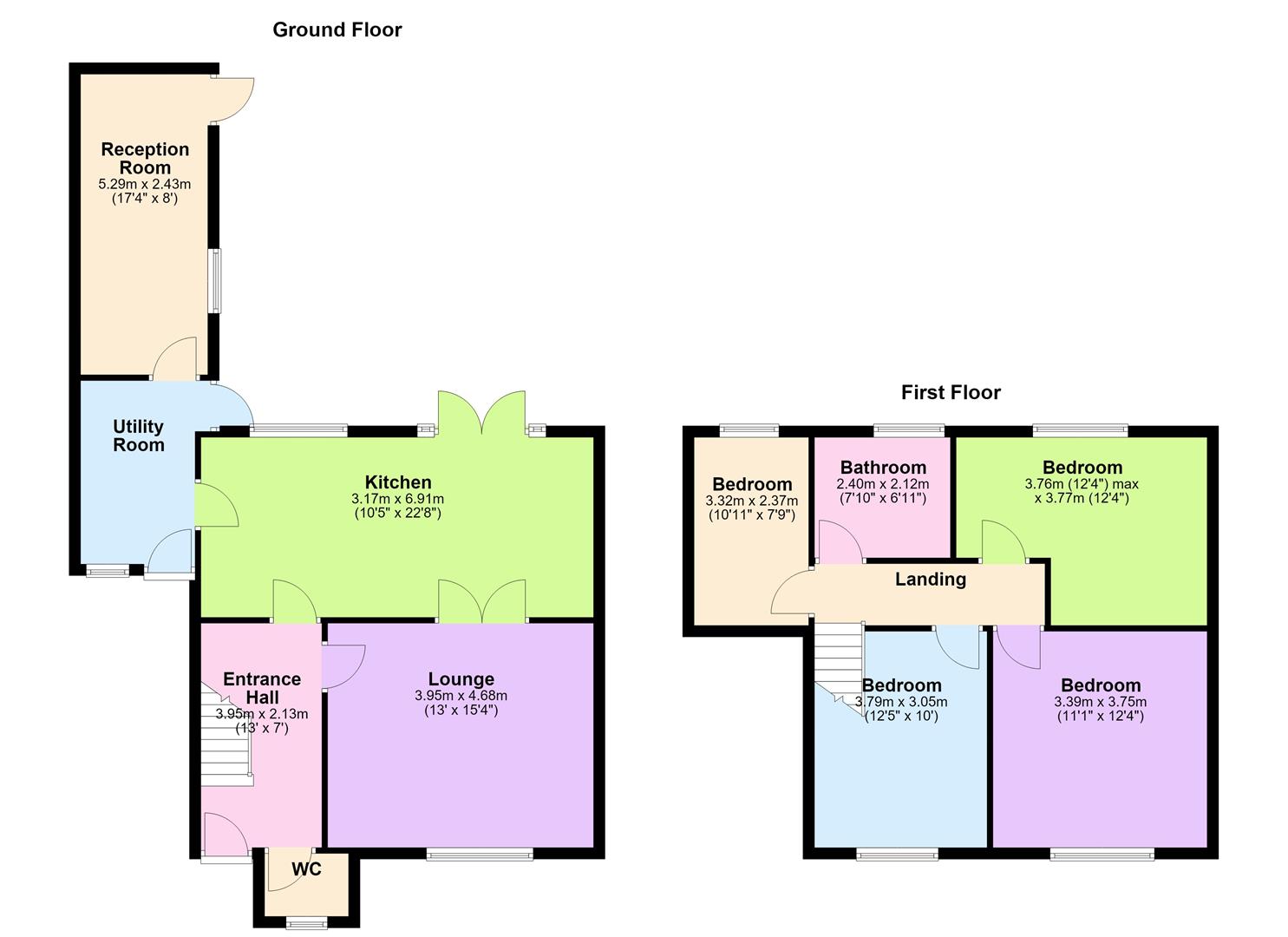 Hays Lane, Hinckley floorplan