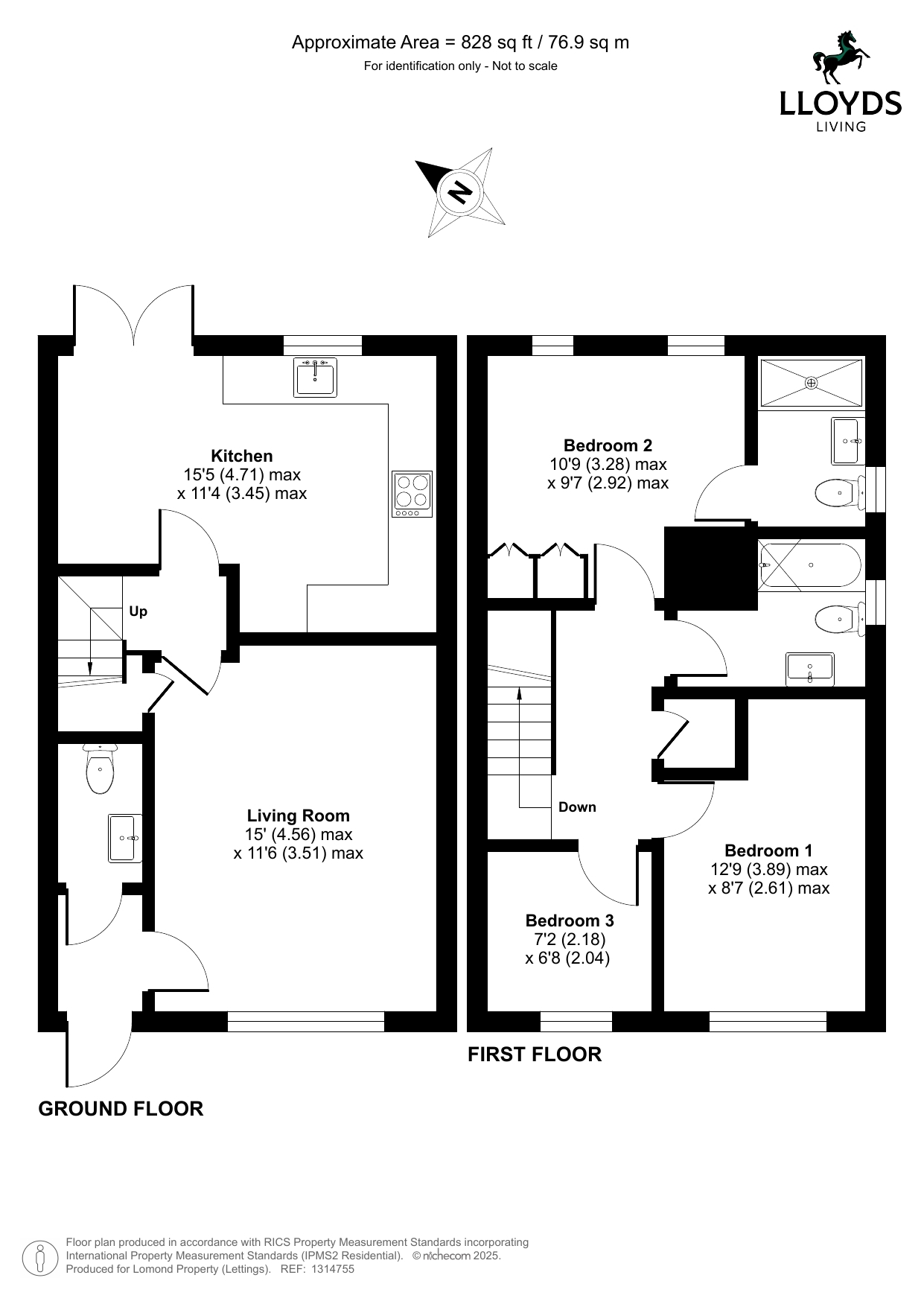 23, Clifford Fletcher Walk, Cheshire floorplan