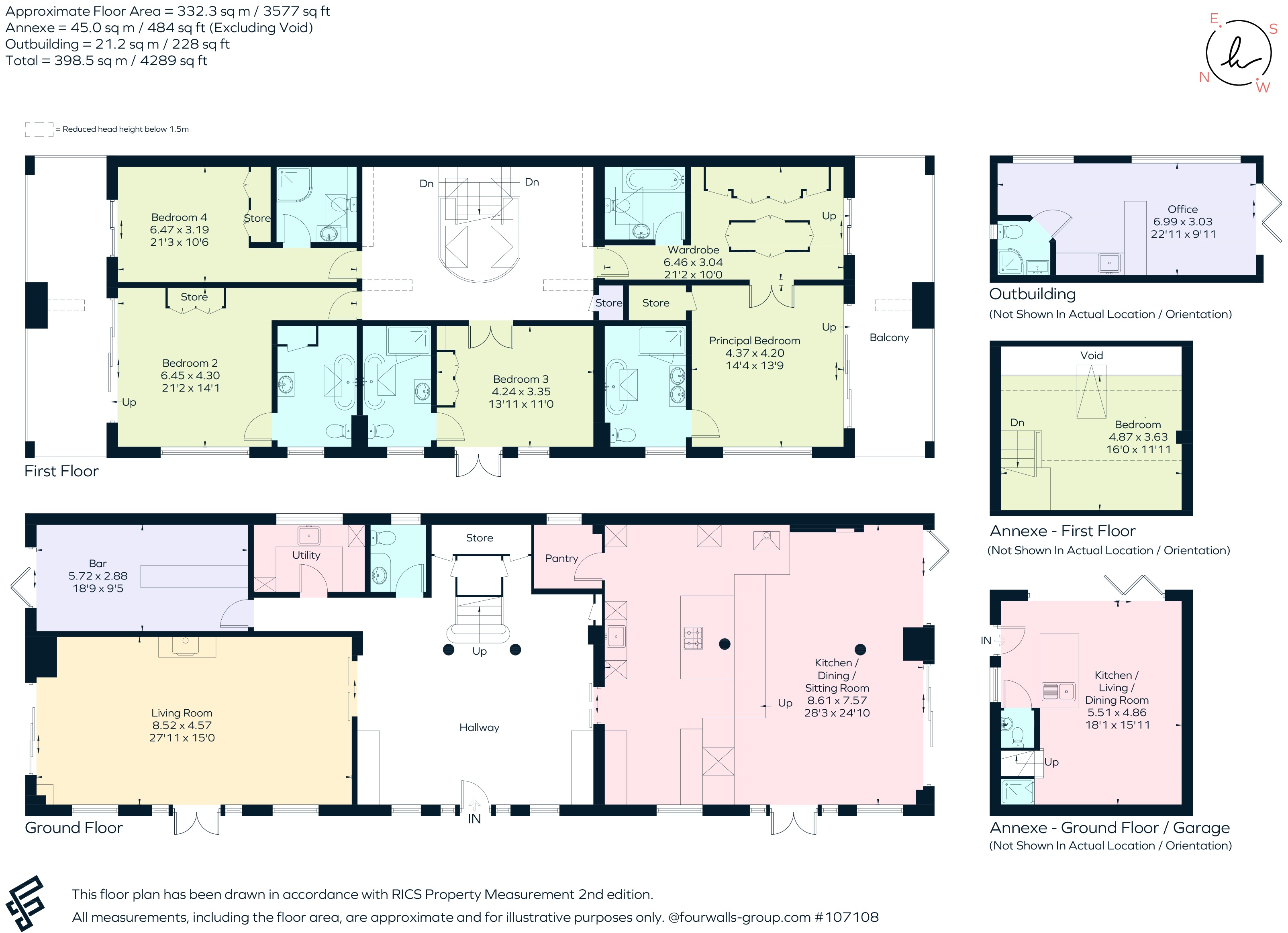 Stanford House, Burnt Farm Ride, Goffs Oak floorplan
