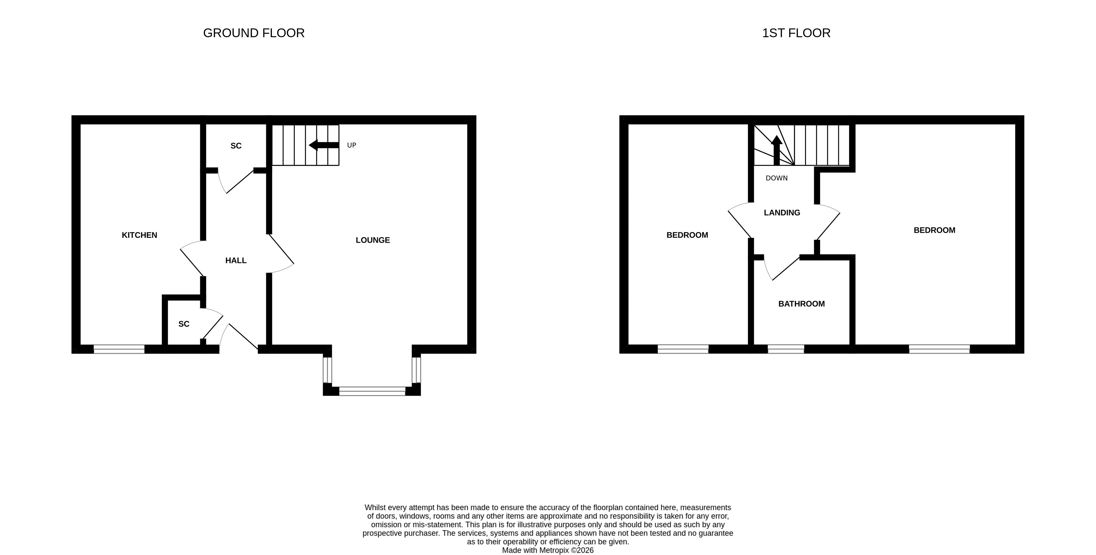 40, Windermere Drive, Biggleswade floorplan