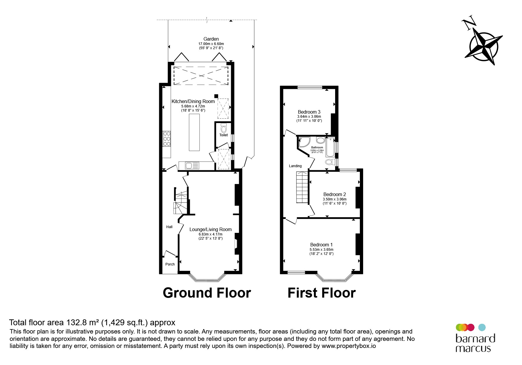53, Purley Oaks Road, South Croydon floorplan