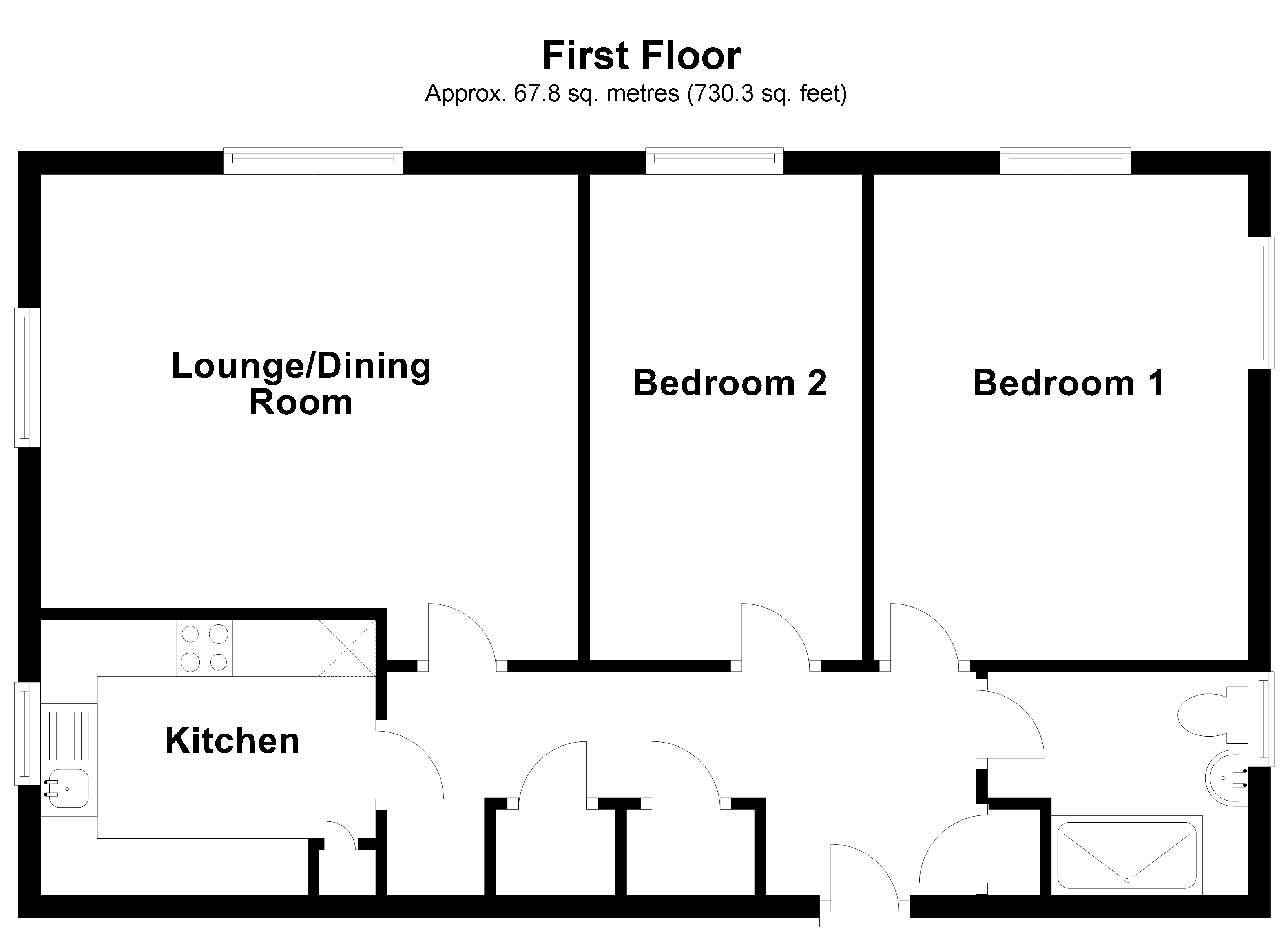 Hooke Hill, Freshwater floorplan