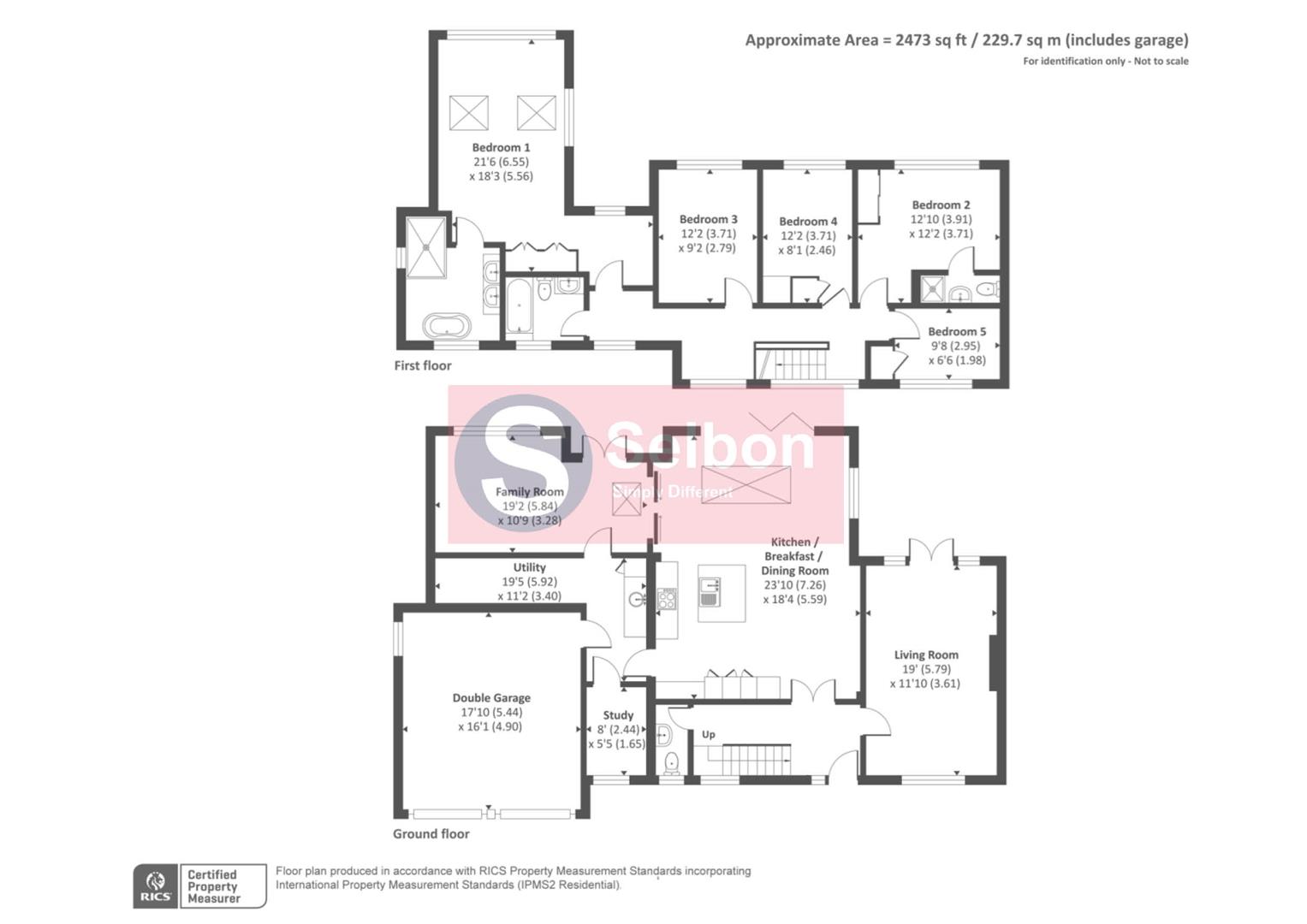 2, Chinnock Close, Fleet floorplan