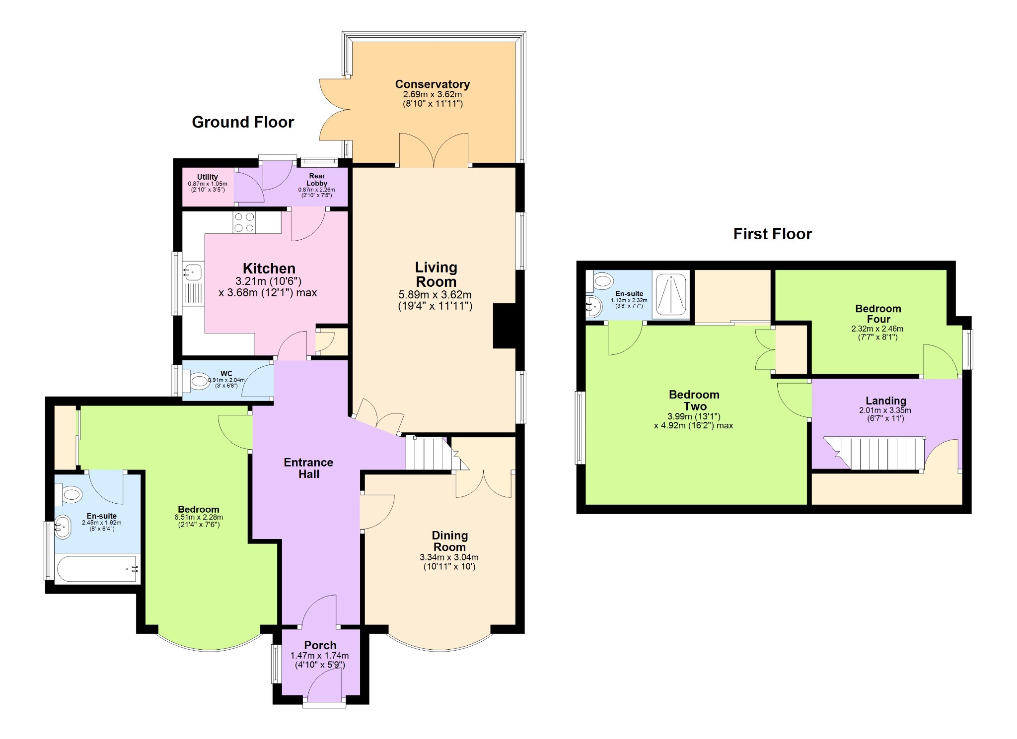 17 Hinton Road, Woodford Halse, Northamptonshire floorplan
