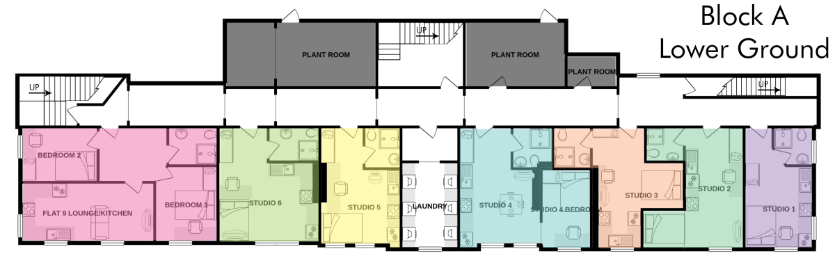 A, Jesmond View, Newcastle floorplan
