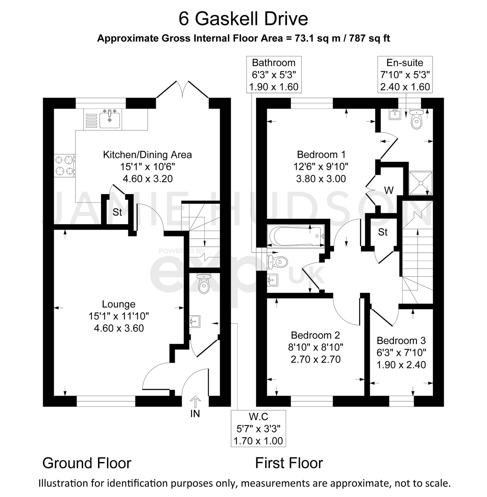 6, Gaskell Drive, Burnley floorplan
